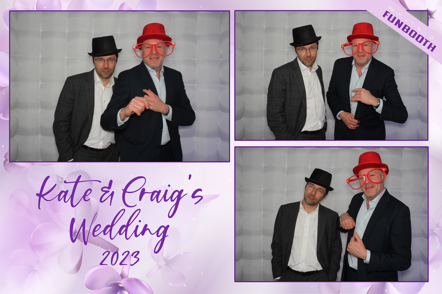 Kate & Craig's Wedding | View more photos from the event at gallery.funbooth.uk.com/u/FunboothLTD1/Kate-Craigs-Wedding