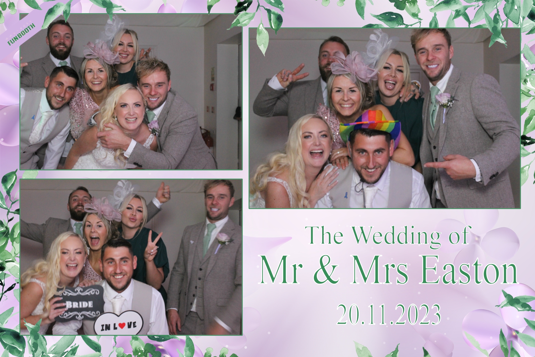 Mr & Mrs Easton's Wedding | View more photos from the event at gallery.funbooth.uk.com/u/FunboothLTD1/Mr-Mrs-Eastons-Wedding