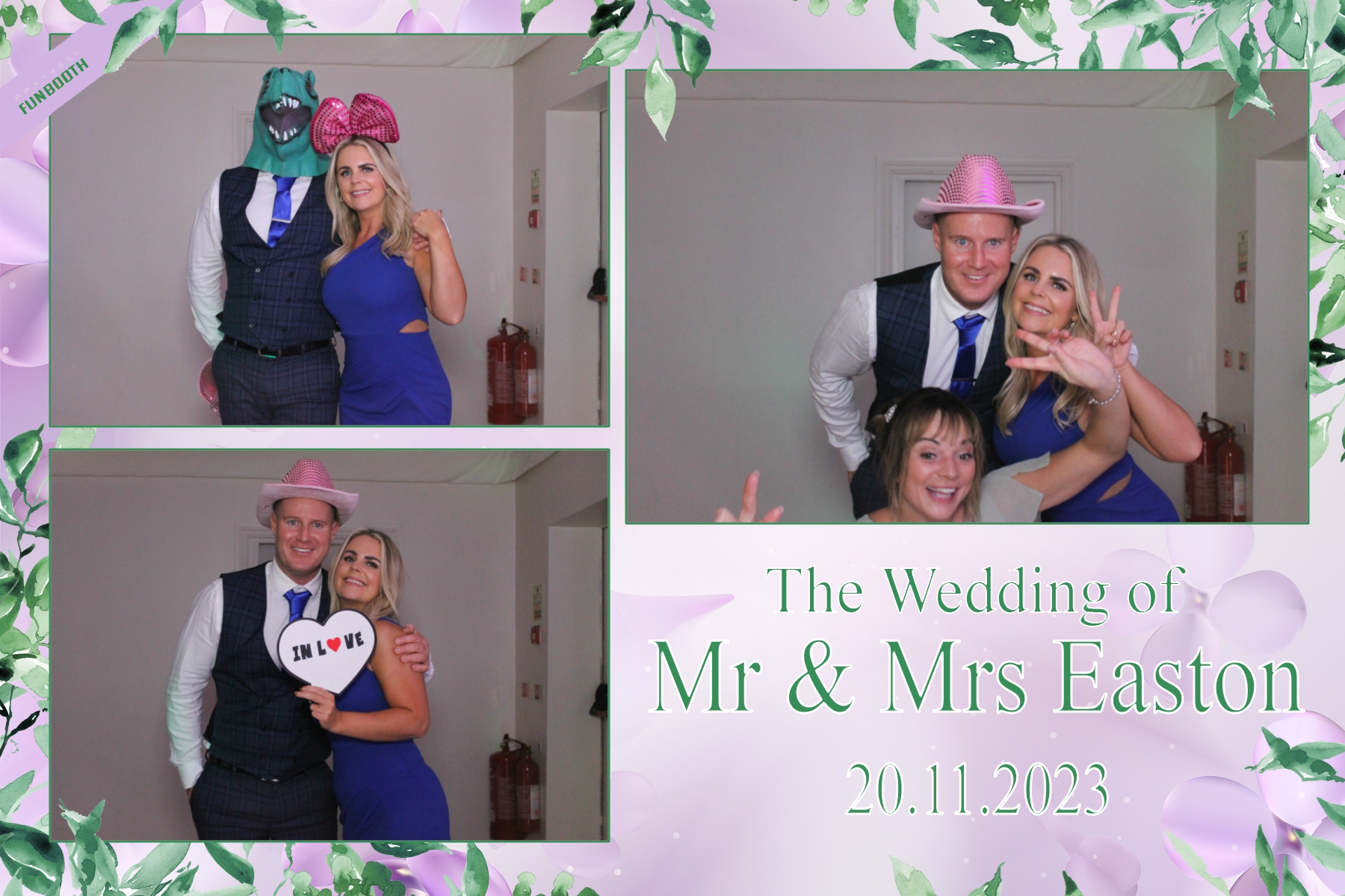 Mr & Mrs Easton's Wedding | View more photos from the event at gallery.funbooth.uk.com/u/FunboothLTD1/Mr-Mrs-Eastons-Wedding