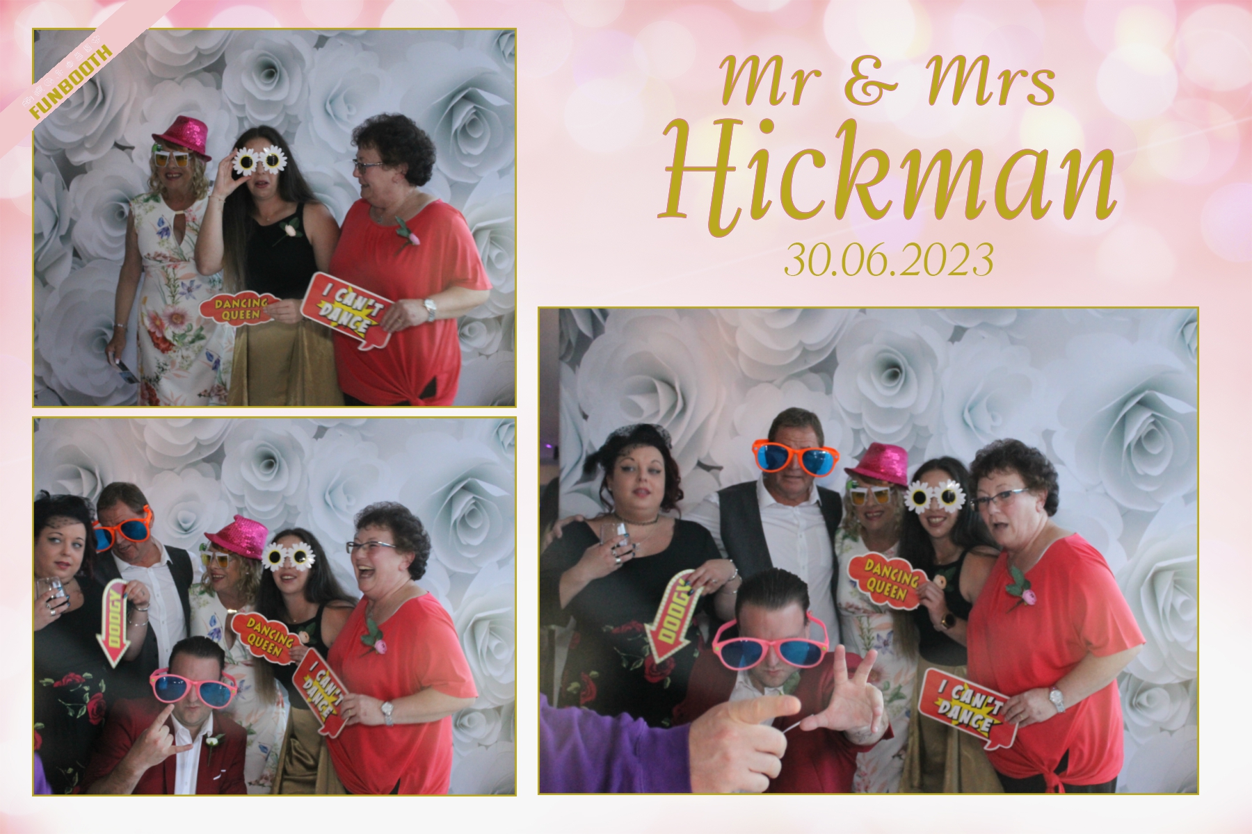 Mr & Mrs Hickman | View more photos from the event at gallery.funbooth.uk.com/u/FunboothLTD1/Mr-Mrs-Hickman