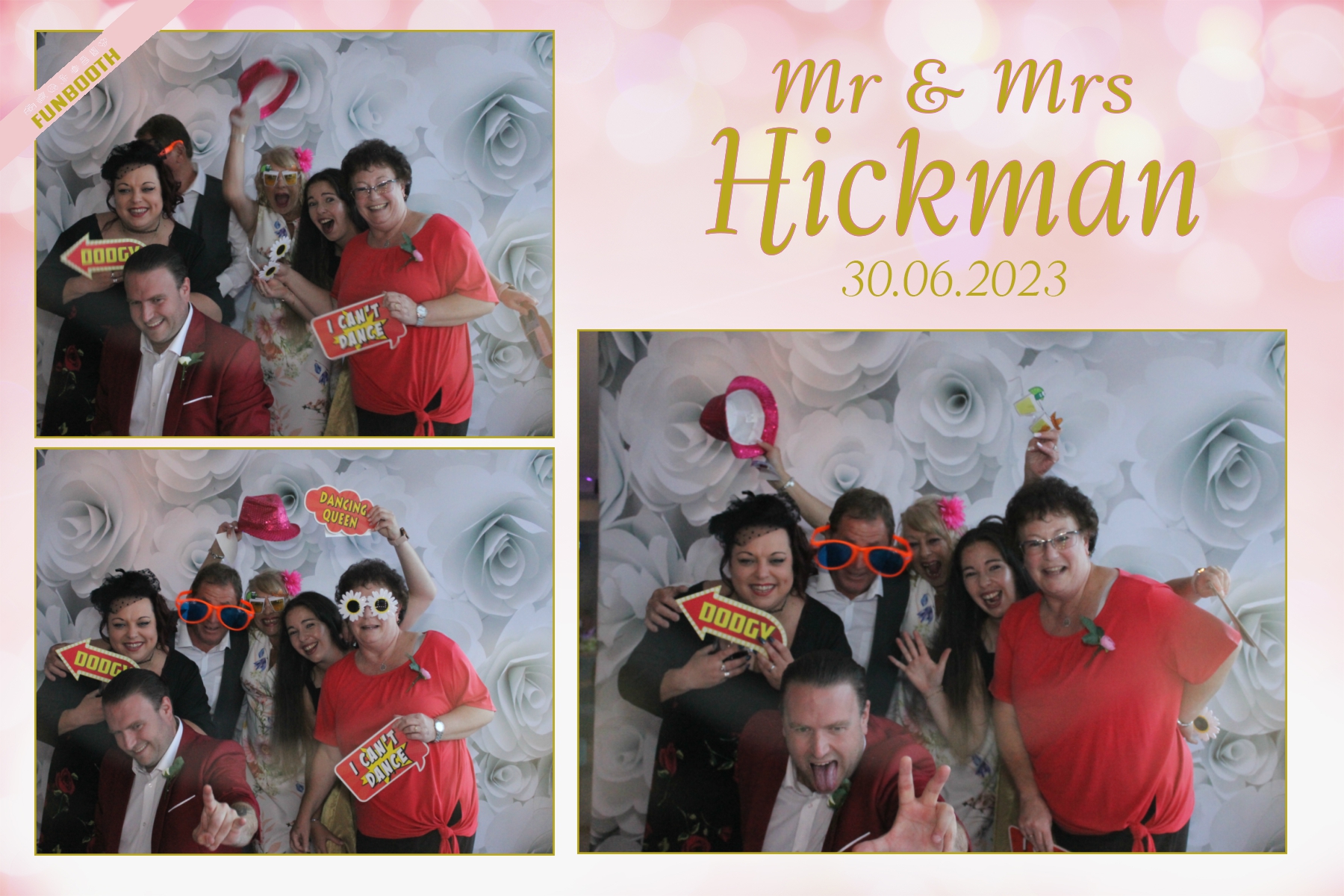 Mr & Mrs Hickman | View more photos from the event at gallery.funbooth.uk.com/u/FunboothLTD1/Mr-Mrs-Hickman