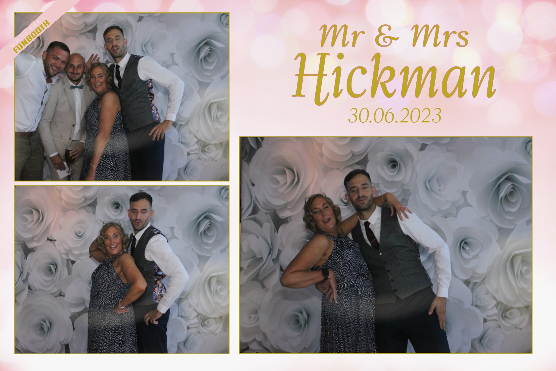 Mr & Mrs Hickman | View more photos from the event at gallery.funbooth.uk.com/u/FunboothLTD1/Mr-Mrs-Hickman