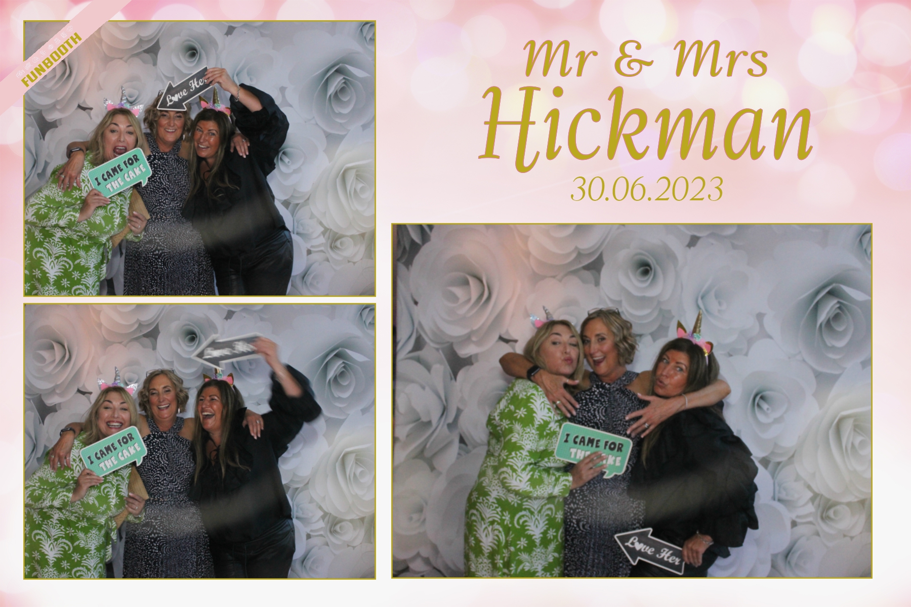 Mr & Mrs Hickman | View more photos from the event at gallery.funbooth.uk.com/u/FunboothLTD1/Mr-Mrs-Hickman