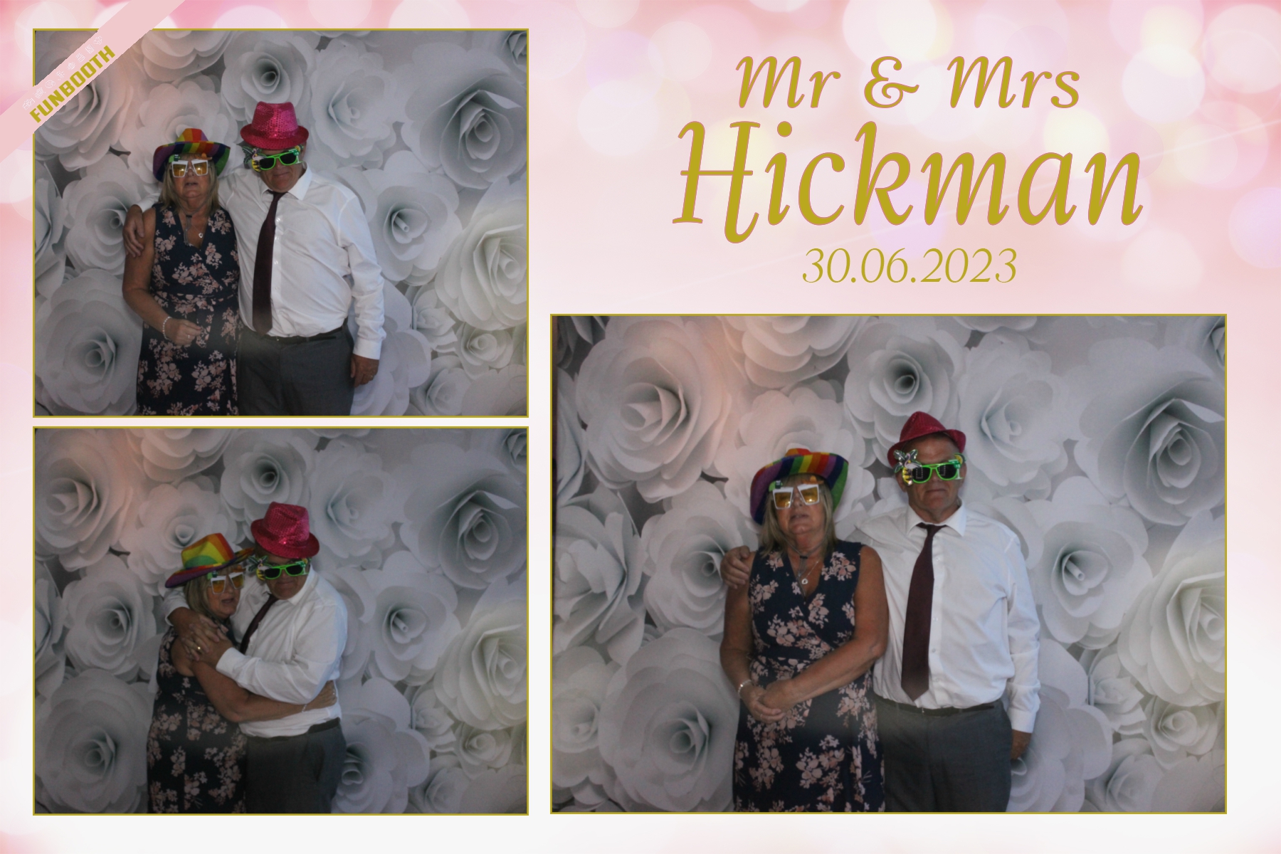 Mr & Mrs Hickman | View more photos from the event at gallery.funbooth.uk.com/u/FunboothLTD1/Mr-Mrs-Hickman