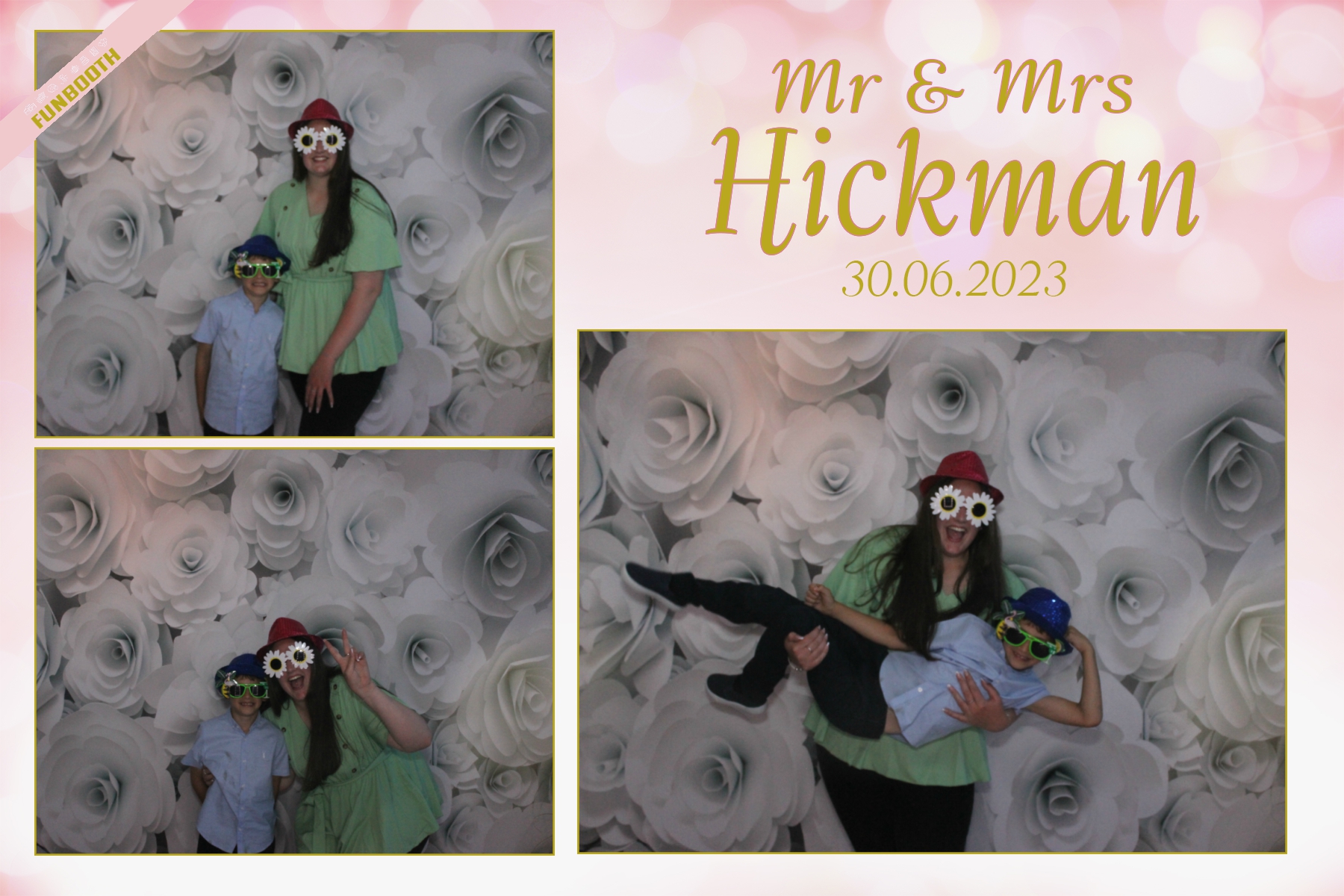 Mr & Mrs Hickman | View more photos from the event at gallery.funbooth.uk.com/u/FunboothLTD1/Mr-Mrs-Hickman