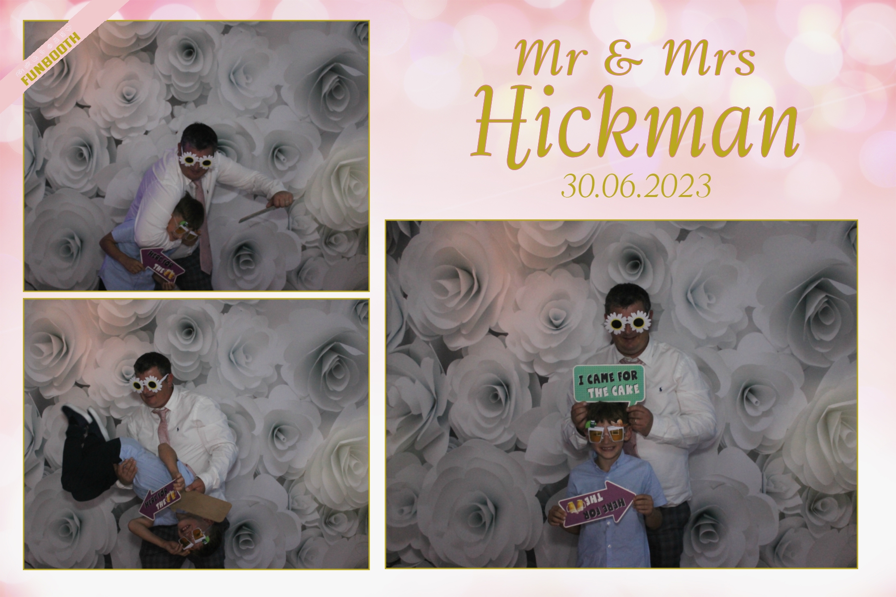 Mr & Mrs Hickman | View more photos from the event at gallery.funbooth.uk.com/u/FunboothLTD1/Mr-Mrs-Hickman