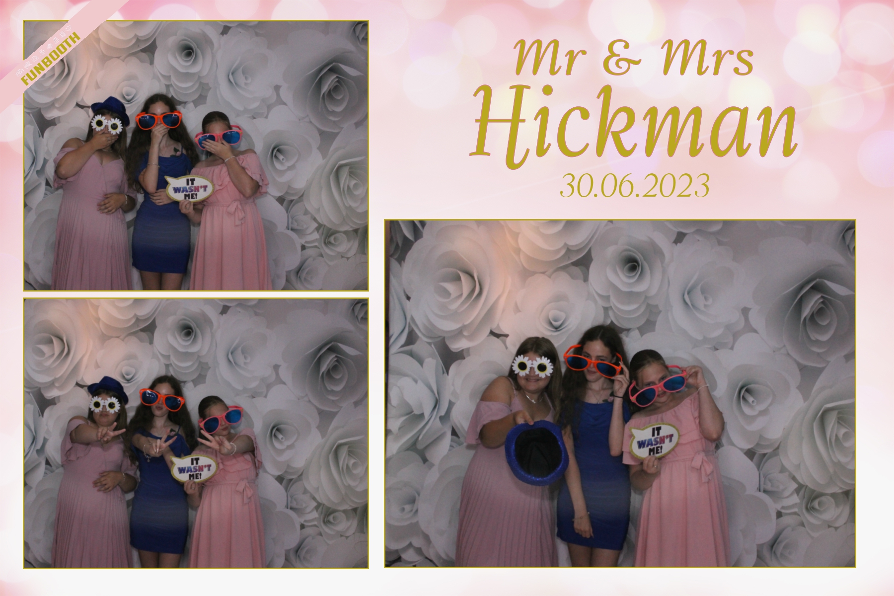Mr & Mrs Hickman | View more photos from the event at gallery.funbooth.uk.com/u/FunboothLTD1/Mr-Mrs-Hickman