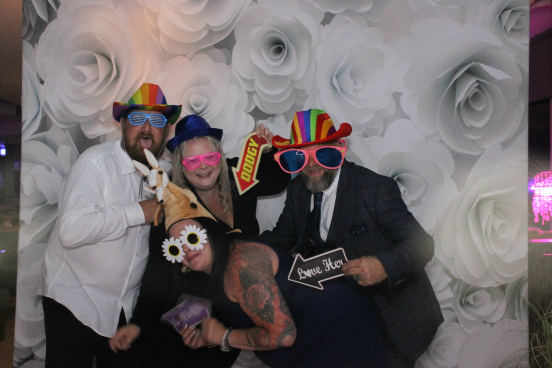 Mr & Mrs Hickman | View more photos from the event at gallery.funbooth.uk.com/u/FunboothLTD1/Mr-Mrs-Hickman