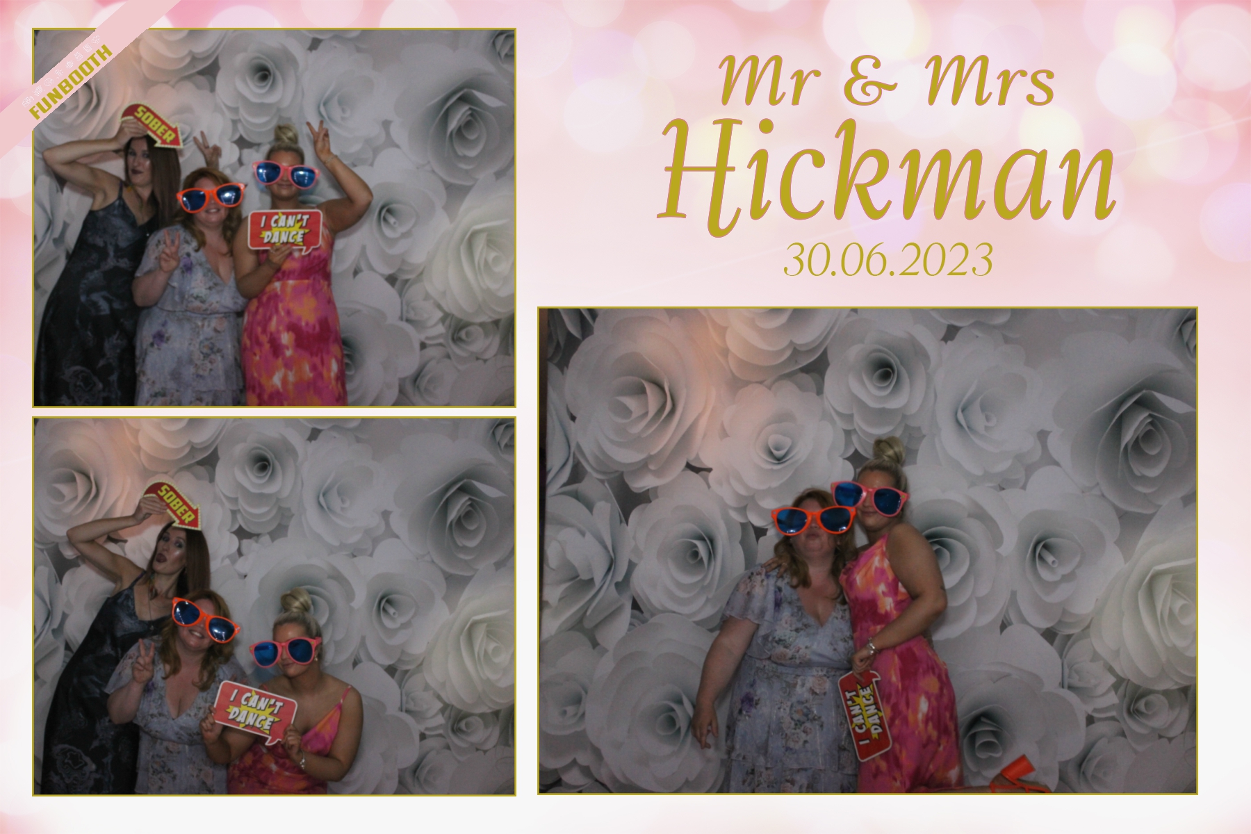 Mr & Mrs Hickman | View more photos from the event at gallery.funbooth.uk.com/u/FunboothLTD1/Mr-Mrs-Hickman