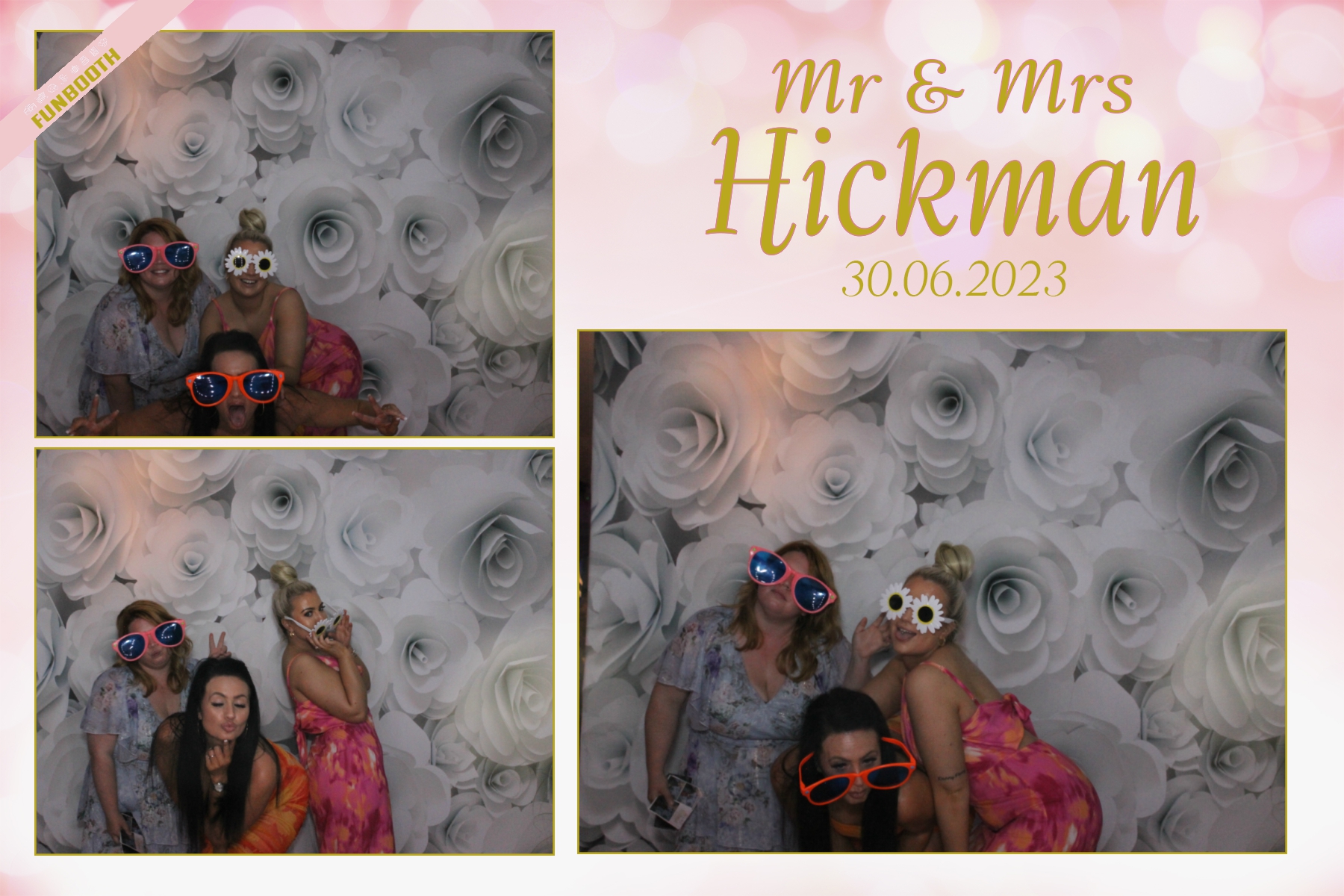 Mr & Mrs Hickman | View more photos from the event at gallery.funbooth.uk.com/u/FunboothLTD1/Mr-Mrs-Hickman