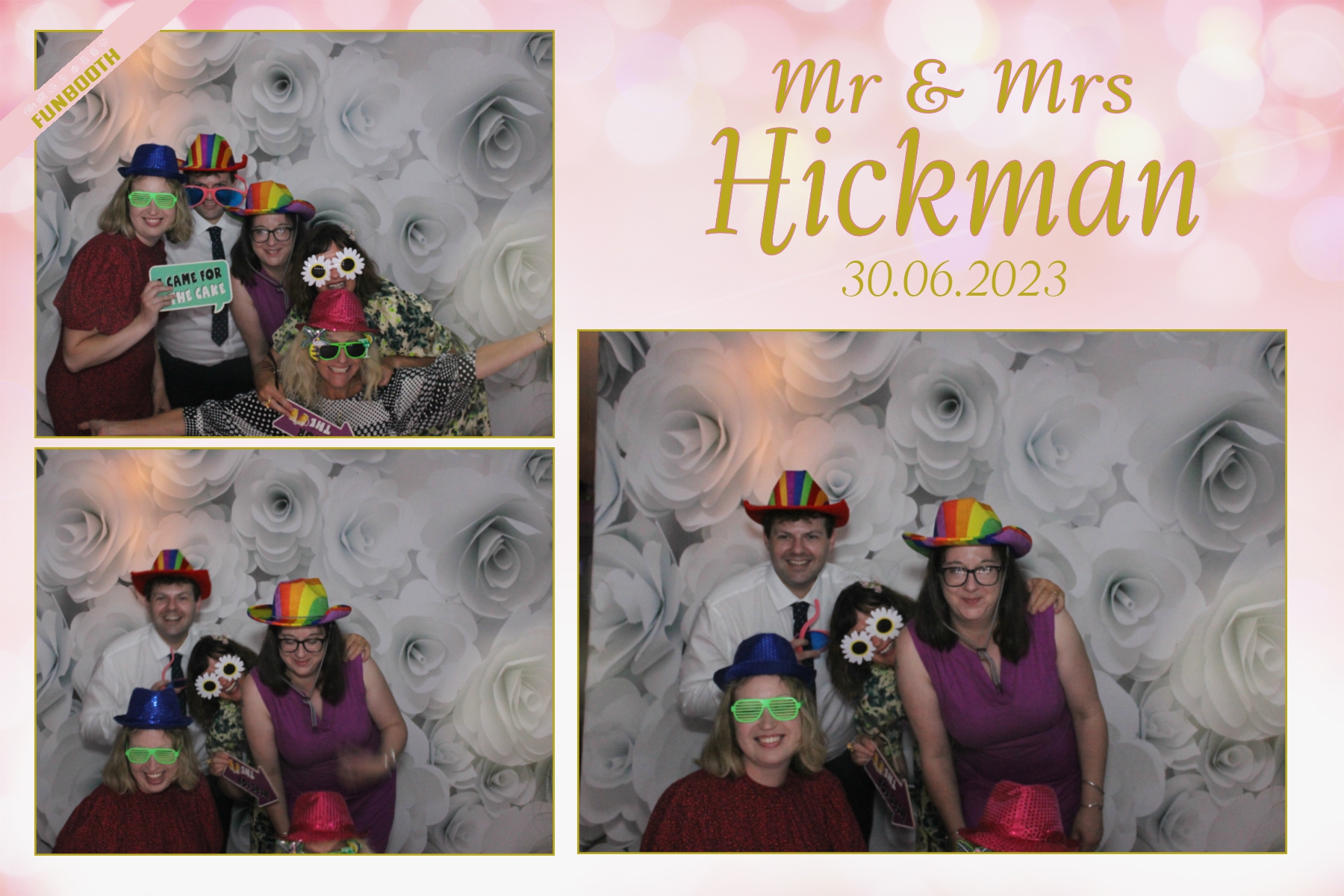 Mr & Mrs Hickman | View more photos from the event at gallery.funbooth.uk.com/u/FunboothLTD1/Mr-Mrs-Hickman