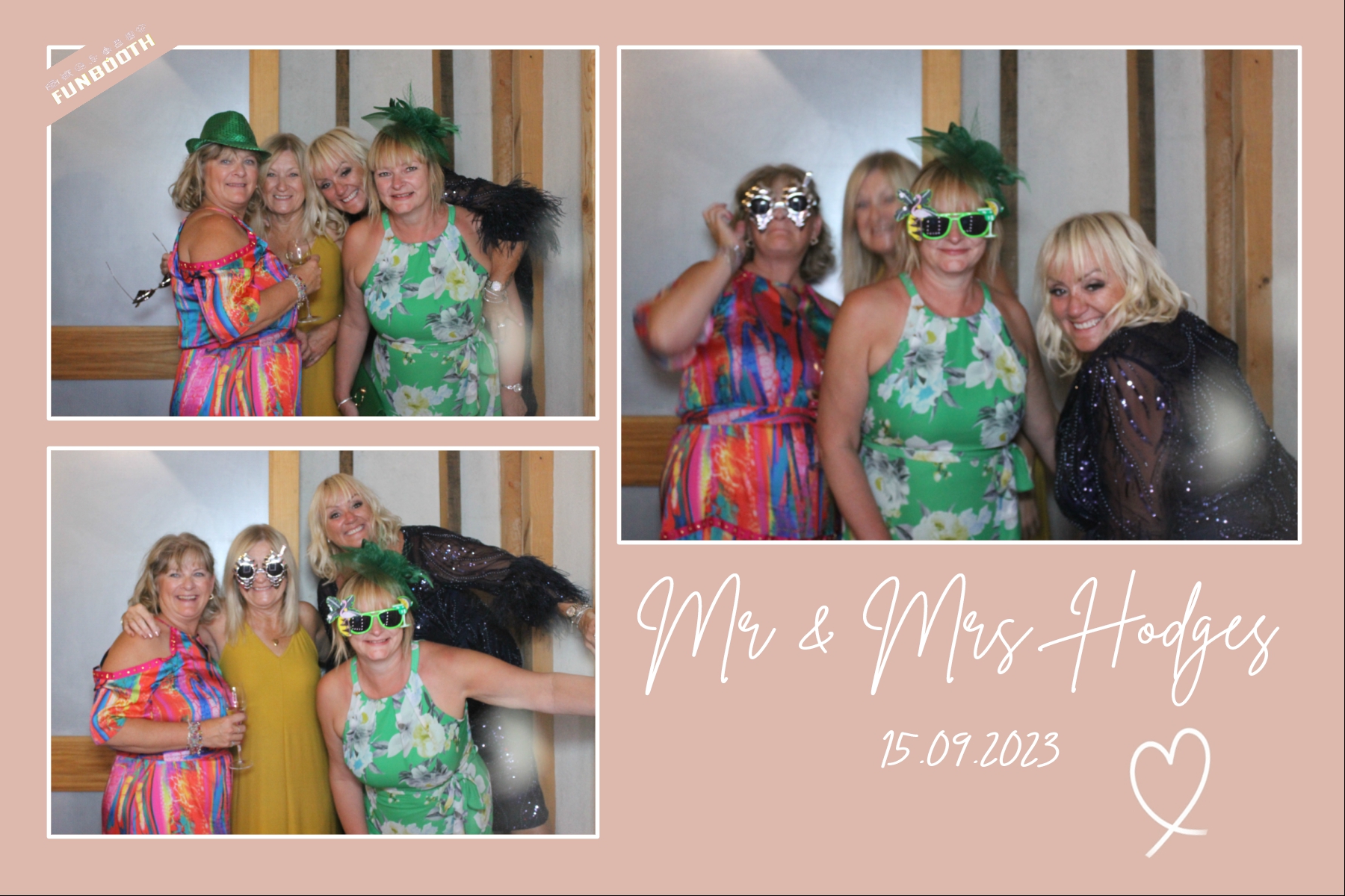 Mr & Mrs Hodges | View more photos from the event at gallery.funbooth.uk.com/u/FunboothLTD1/Mr-Mrs-Hodges