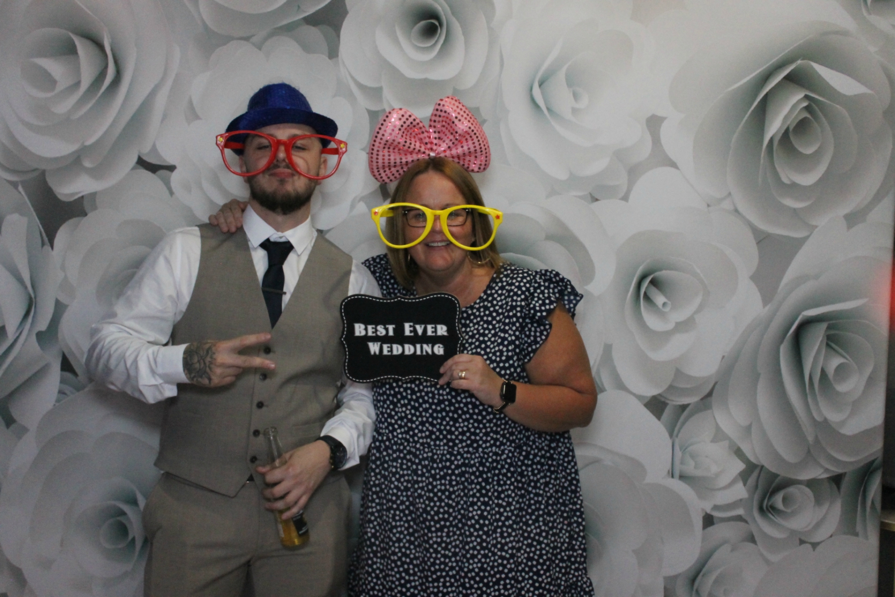Mr & Mrs Newman | View more photos from the event at gallery.funbooth.uk.com/u/FunboothLTD1/Mr-Mrs-Newman