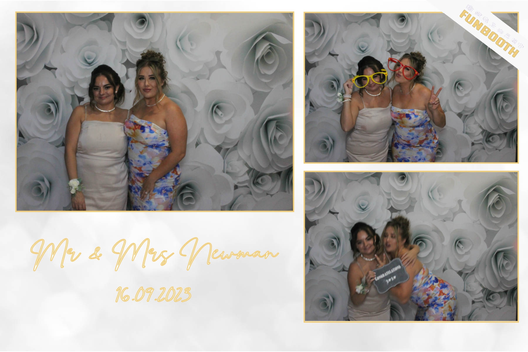 Mr & Mrs Newman | View more photos from the event at gallery.funbooth.uk.com/u/FunboothLTD1/Mr-Mrs-Newman