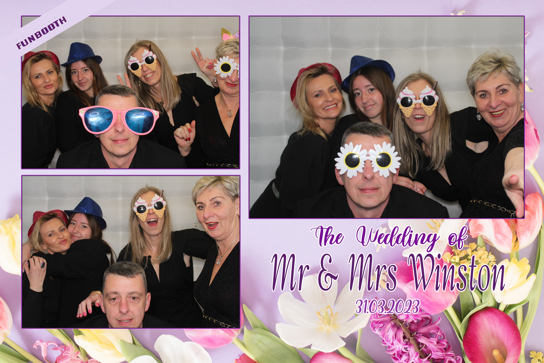 Mr & Mrs Winston | View more photos from the event at gallery.funbooth.uk.com/u/FunboothLTD1/Mr-Mrs-Winston
