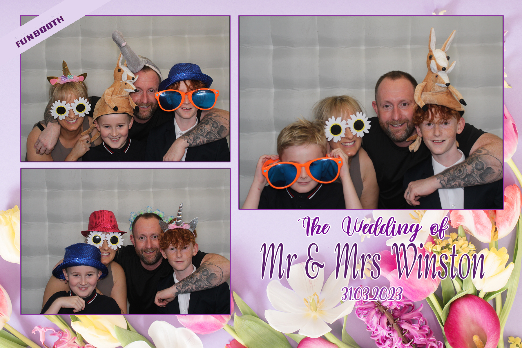 Mr & Mrs Winston | View more photos from the event at gallery.funbooth.uk.com/u/FunboothLTD1/Mr-Mrs-Winston