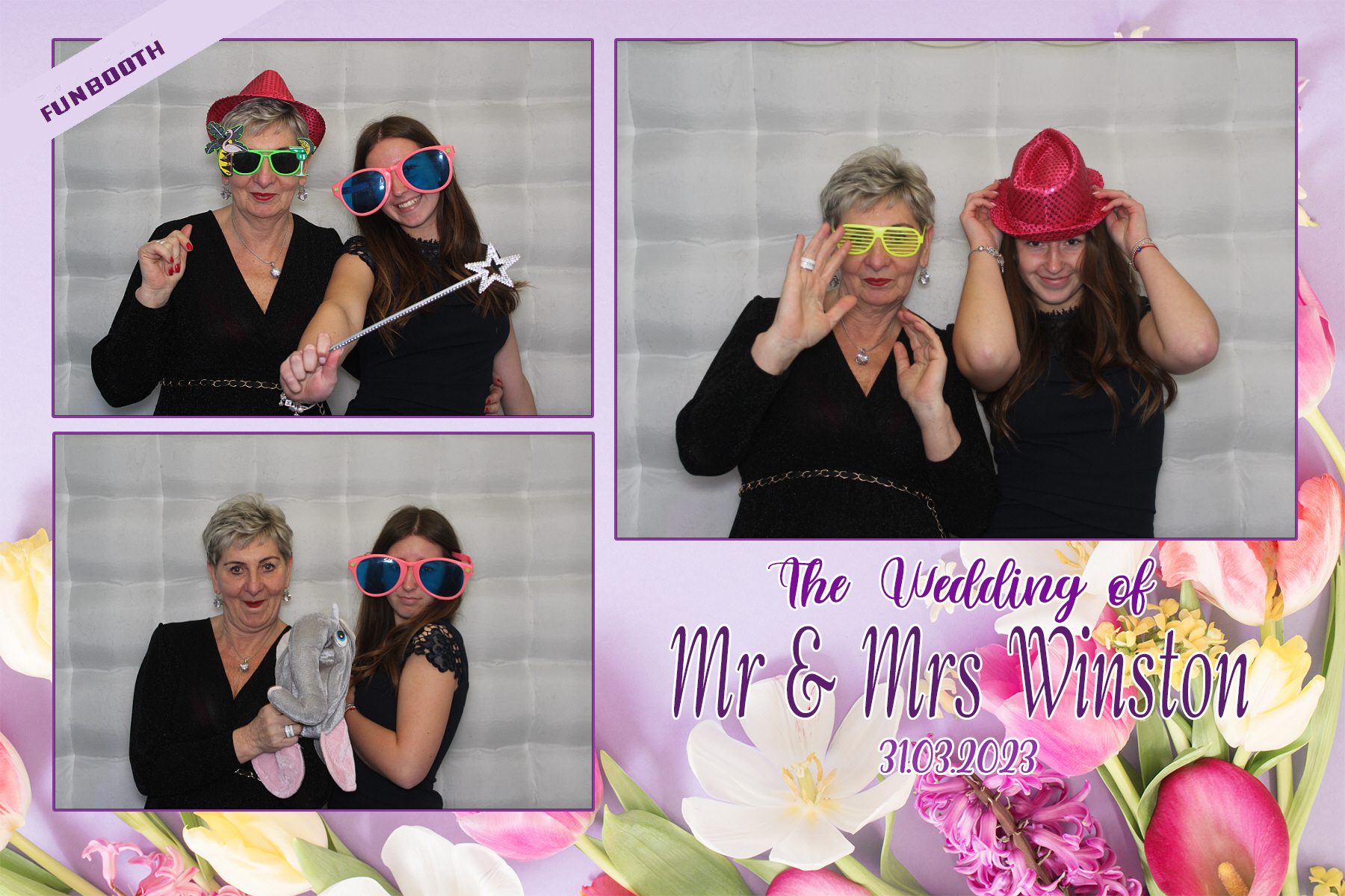 Mr & Mrs Winston | View more photos from the event at gallery.funbooth.uk.com/u/FunboothLTD1/Mr-Mrs-Winston