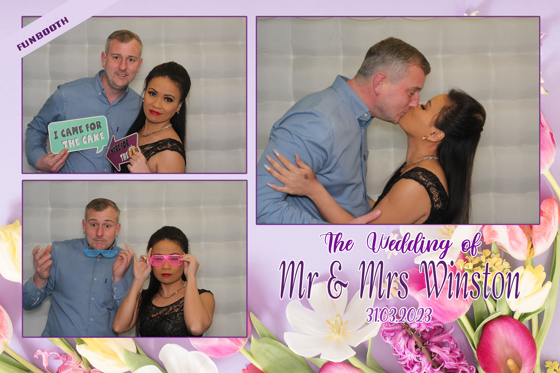 Mr & Mrs Winston | View more photos from the event at gallery.funbooth.uk.com/u/FunboothLTD1/Mr-Mrs-Winston