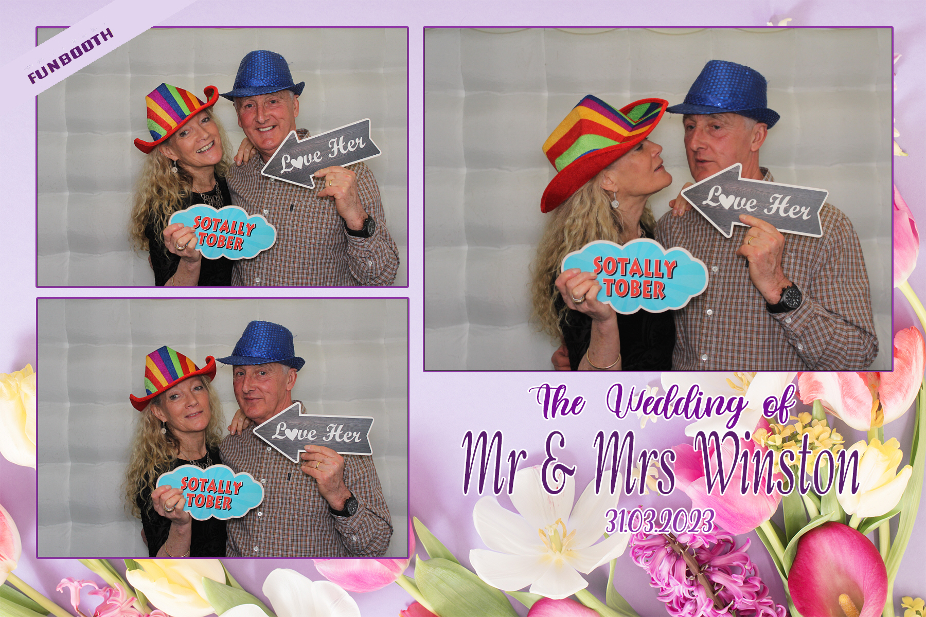 Mr & Mrs Winston | View more photos from the event at gallery.funbooth.uk.com/u/FunboothLTD1/Mr-Mrs-Winston