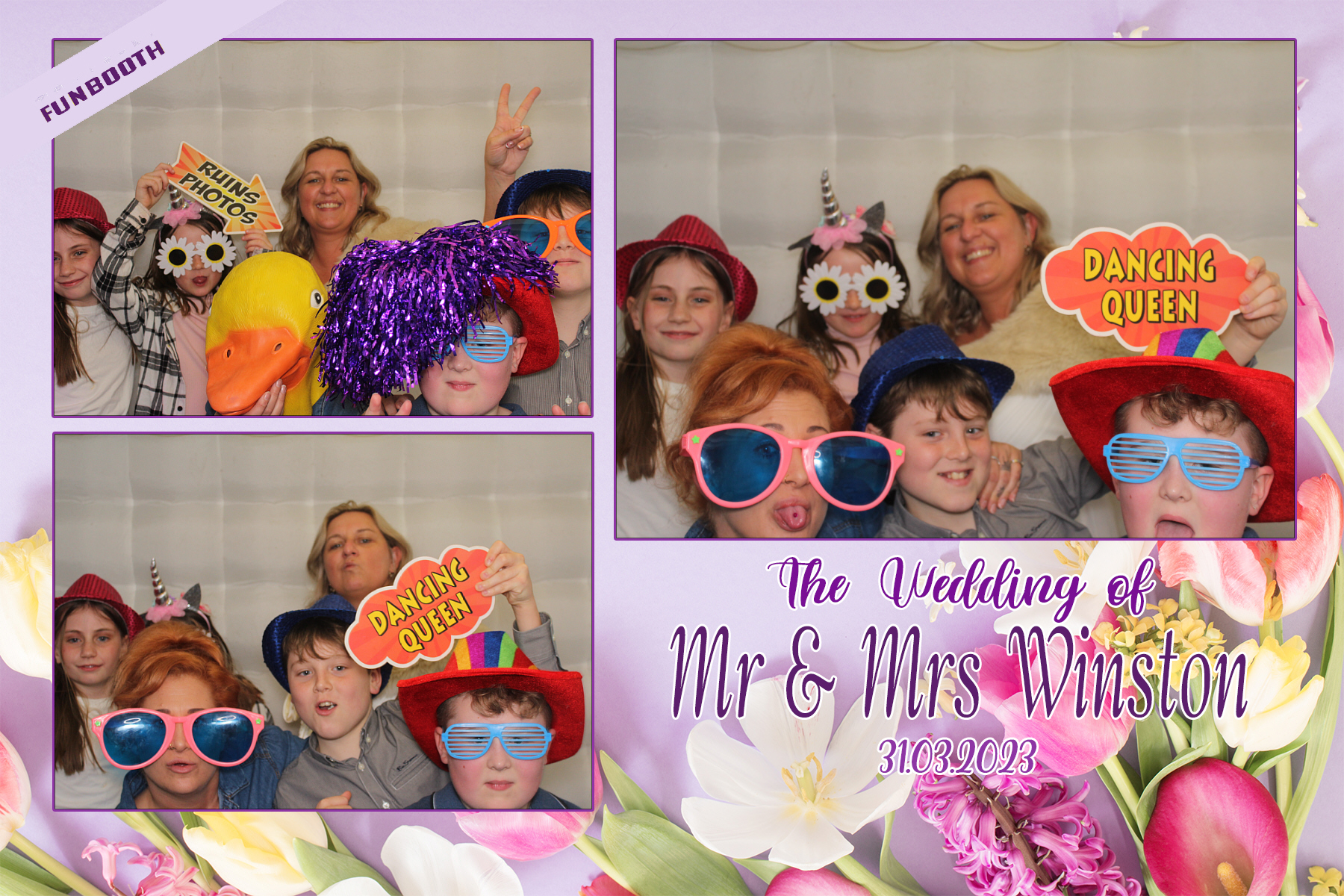 Mr & Mrs Winston | View more photos from the event at gallery.funbooth.uk.com/u/FunboothLTD1/Mr-Mrs-Winston