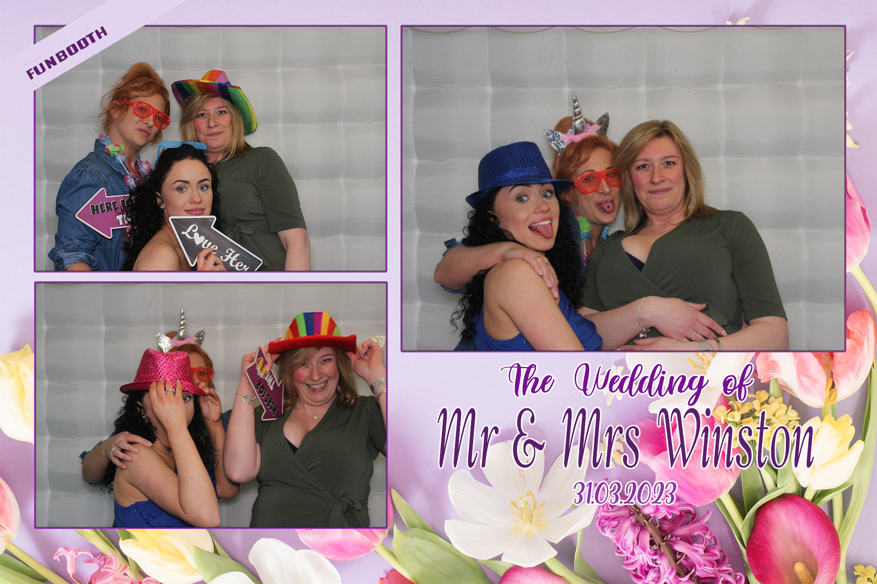Mr & Mrs Winston | View more photos from the event at gallery.funbooth.uk.com/u/FunboothLTD1/Mr-Mrs-Winston