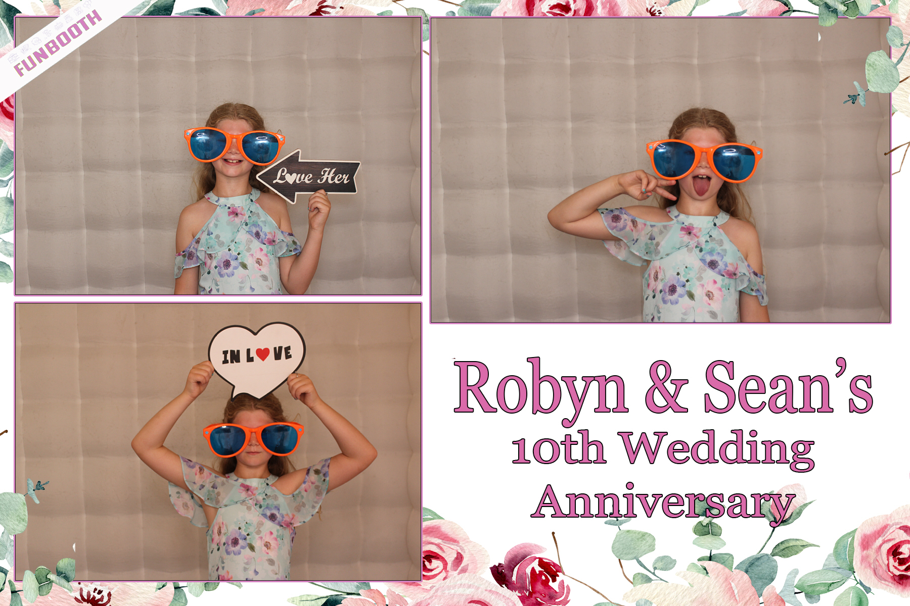 Robyn & Sean's 10th Wedding Anniversary | View more photos from the event at gallery.funbooth.uk.com/u/FunboothLTD1/Robyn-Seans-10th-Wedding-Anniversary