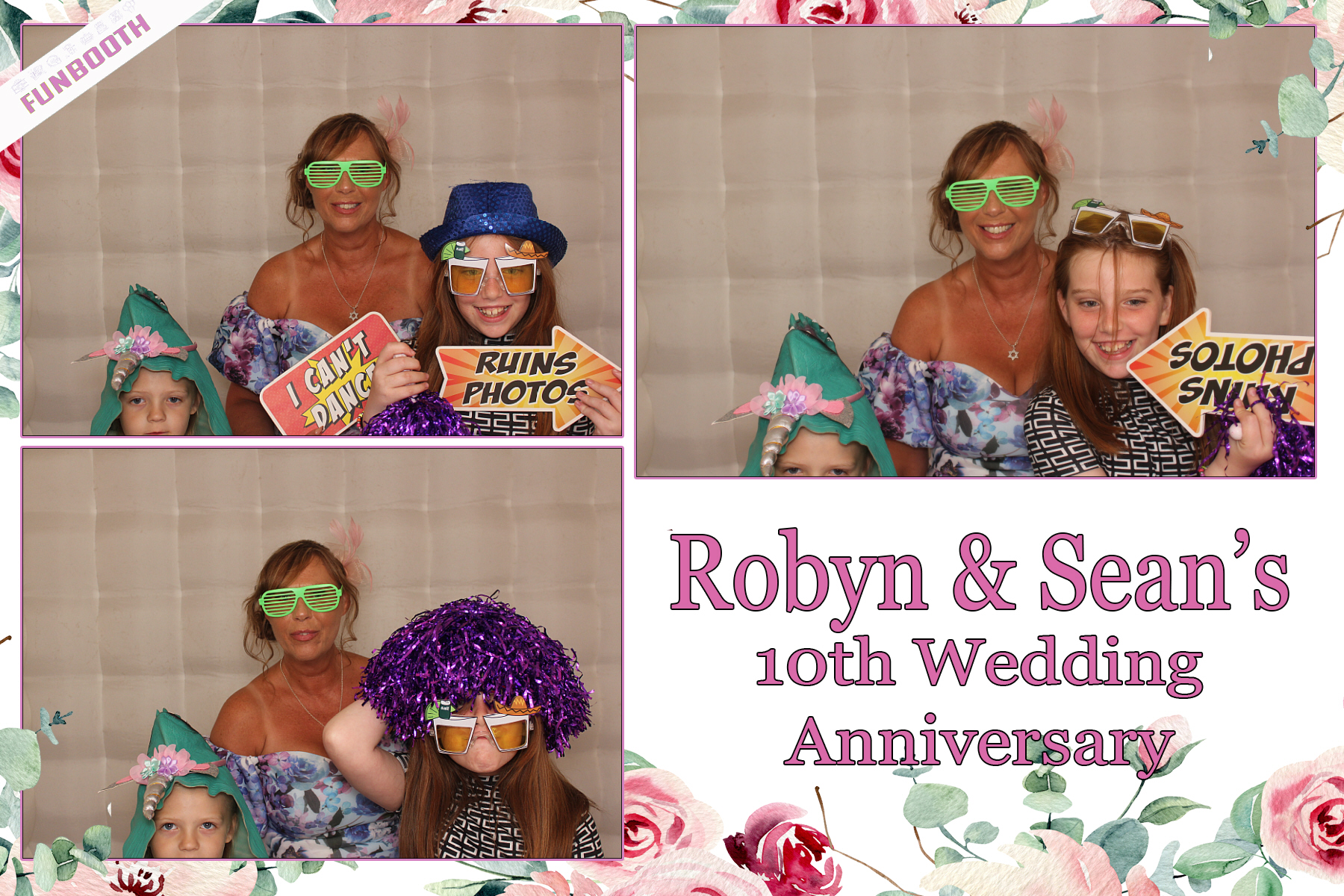Robyn & Sean's 10th Wedding Anniversary | View more photos from the event at gallery.funbooth.uk.com/u/FunboothLTD1/Robyn-Seans-10th-Wedding-Anniversary