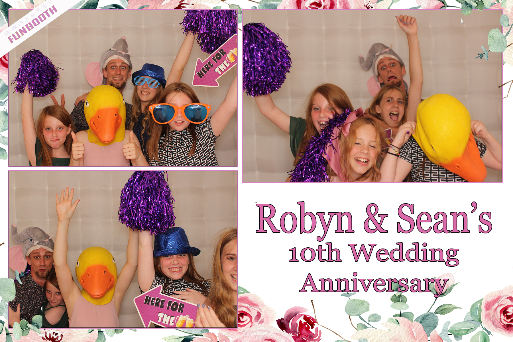 Robyn & Sean's 10th Wedding Anniversary | View more photos from the event at gallery.funbooth.uk.com/u/FunboothLTD1/Robyn-Seans-10th-Wedding-Anniversary