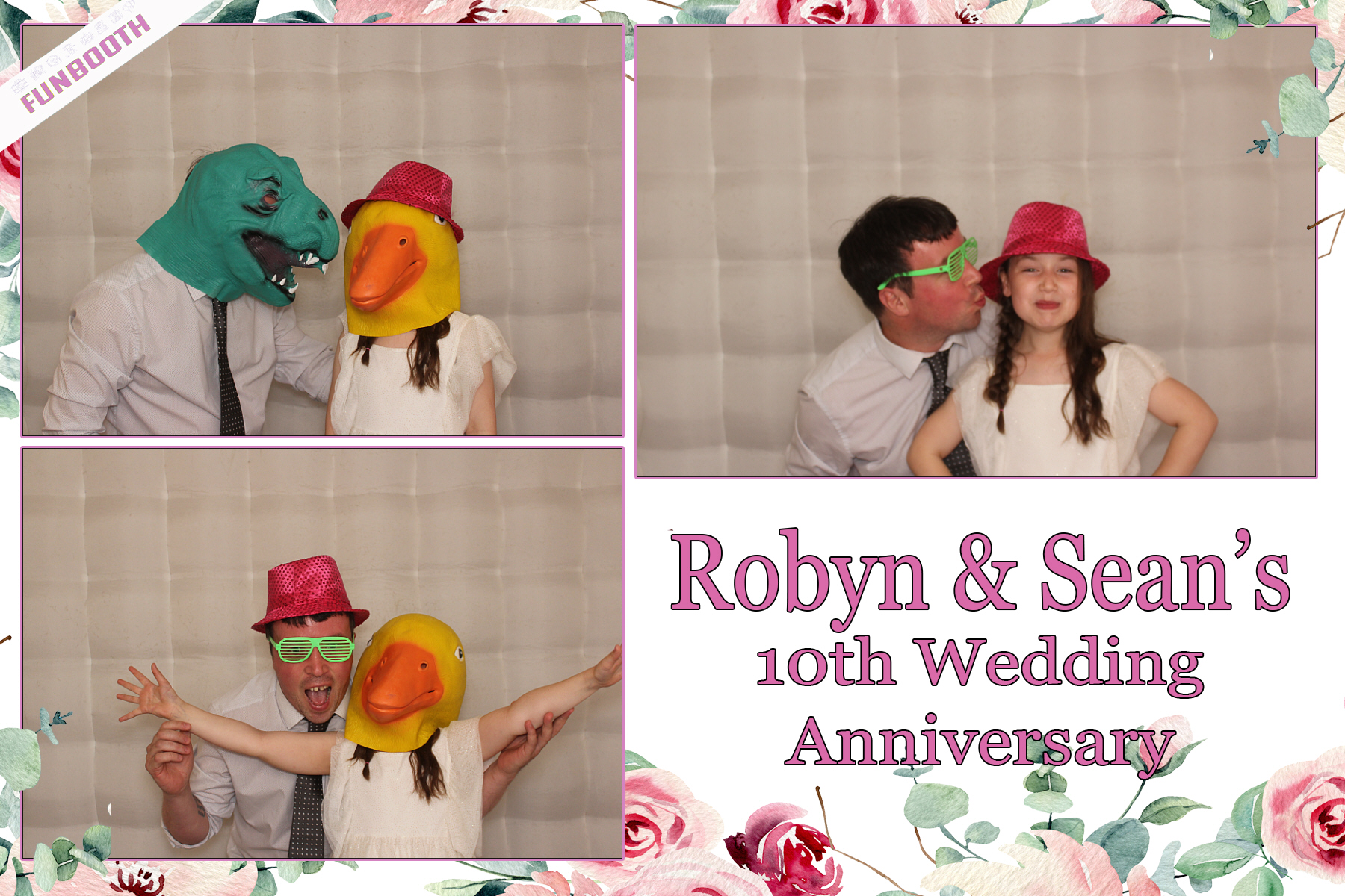Robyn & Sean's 10th Wedding Anniversary | View more photos from the event at gallery.funbooth.uk.com/u/FunboothLTD1/Robyn-Seans-10th-Wedding-Anniversary