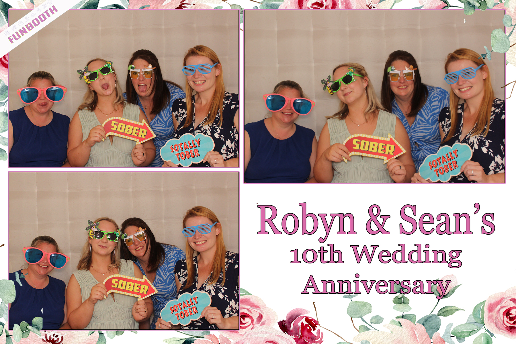 Robyn & Sean's 10th Wedding Anniversary | View more photos from the event at gallery.funbooth.uk.com/u/FunboothLTD1/Robyn-Seans-10th-Wedding-Anniversary