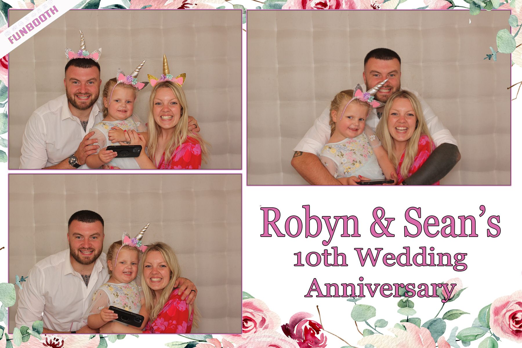 Robyn & Sean's 10th Wedding Anniversary | View more photos from the event at gallery.funbooth.uk.com/u/FunboothLTD1/Robyn-Seans-10th-Wedding-Anniversary