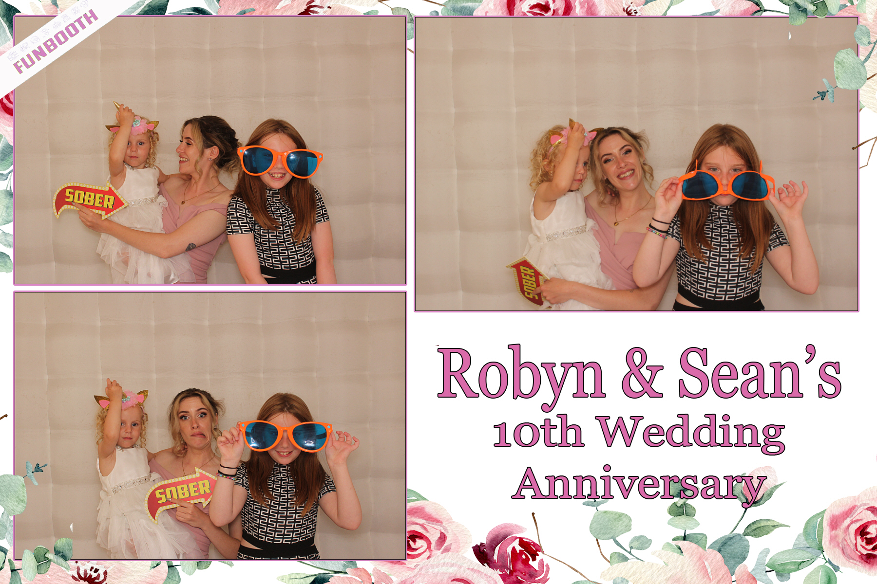 Robyn & Sean's 10th Wedding Anniversary | View more photos from the event at gallery.funbooth.uk.com/u/FunboothLTD1/Robyn-Seans-10th-Wedding-Anniversary
