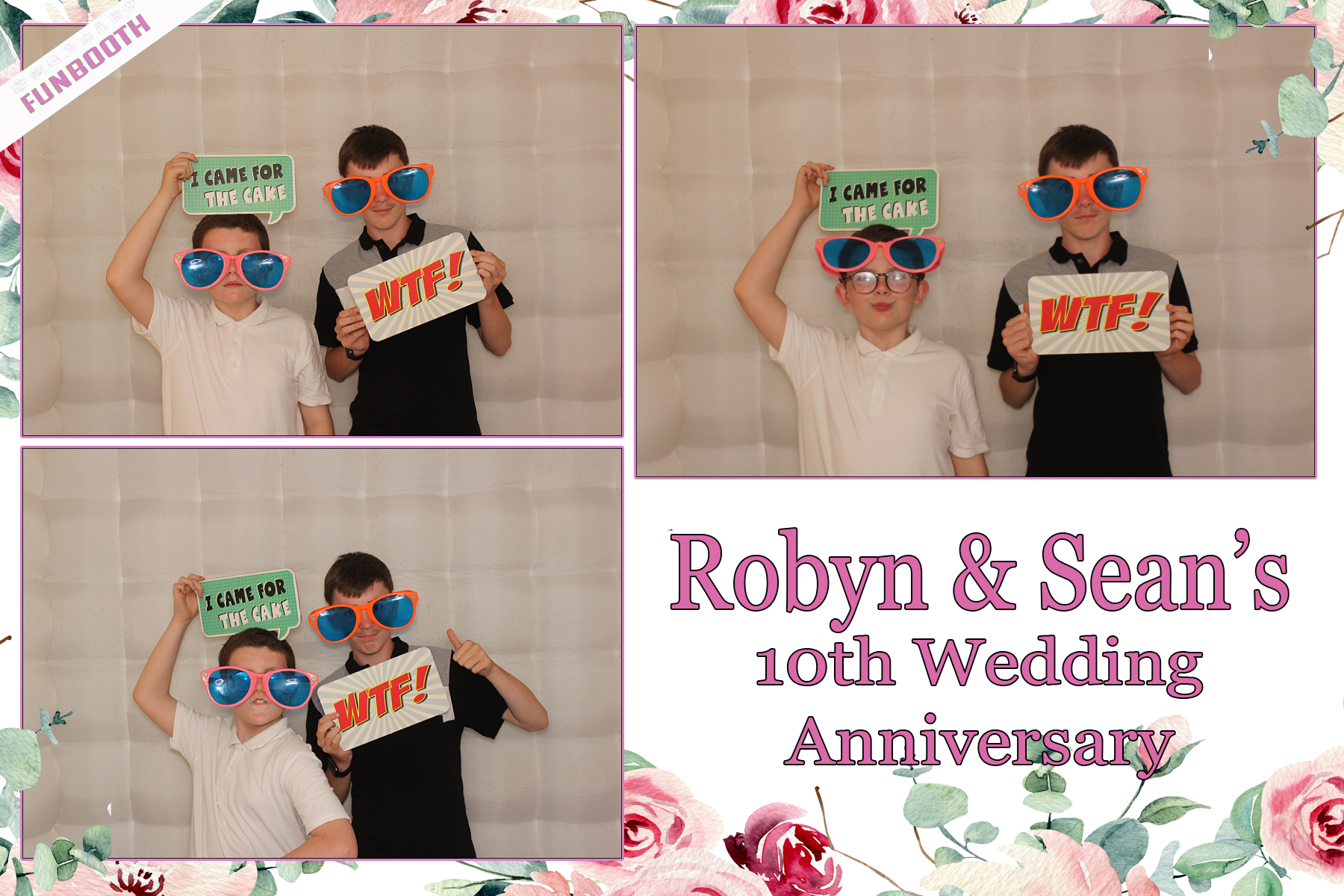 Robyn & Sean's 10th Wedding Anniversary | View more photos from the event at gallery.funbooth.uk.com/u/FunboothLTD1/Robyn-Seans-10th-Wedding-Anniversary
