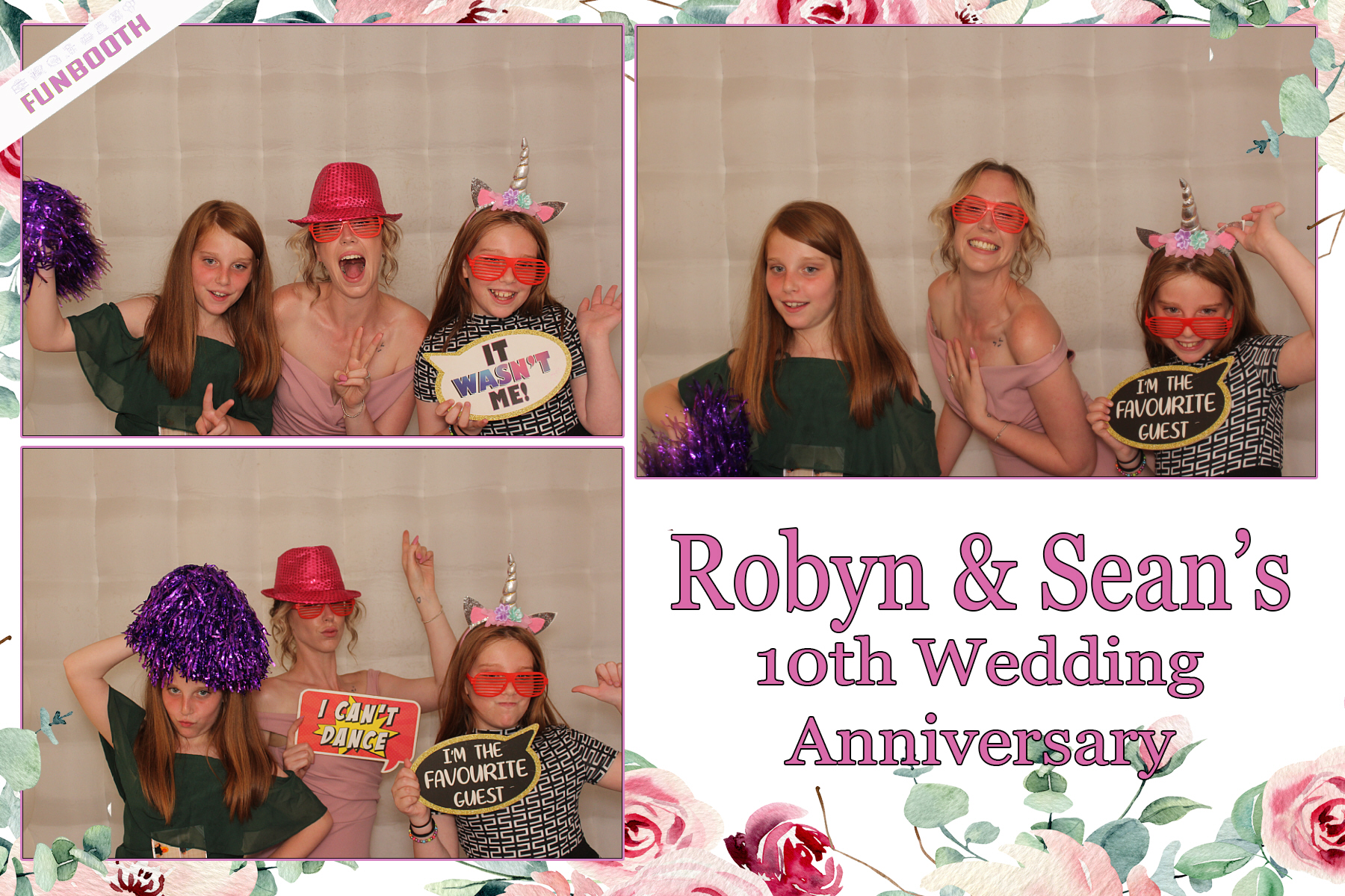 Robyn & Sean's 10th Wedding Anniversary | View more photos from the event at gallery.funbooth.uk.com/u/FunboothLTD1/Robyn-Seans-10th-Wedding-Anniversary