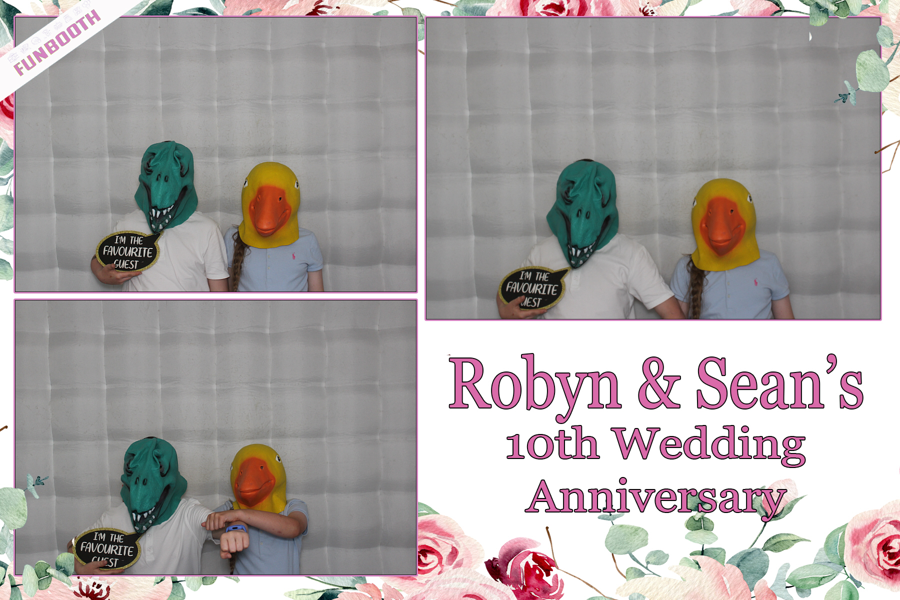 Robyn & Sean's 10th Wedding Anniversary | View more photos from the event at gallery.funbooth.uk.com/u/FunboothLTD1/Robyn-Seans-10th-Wedding-Anniversary