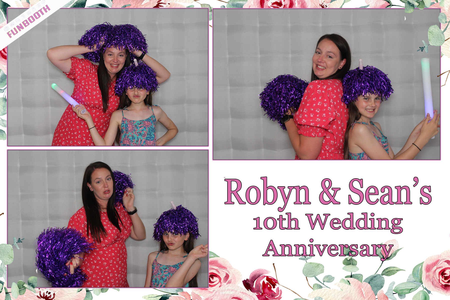Robyn & Sean's 10th Wedding Anniversary | View more photos from the event at gallery.funbooth.uk.com/u/FunboothLTD1/Robyn-Seans-10th-Wedding-Anniversary