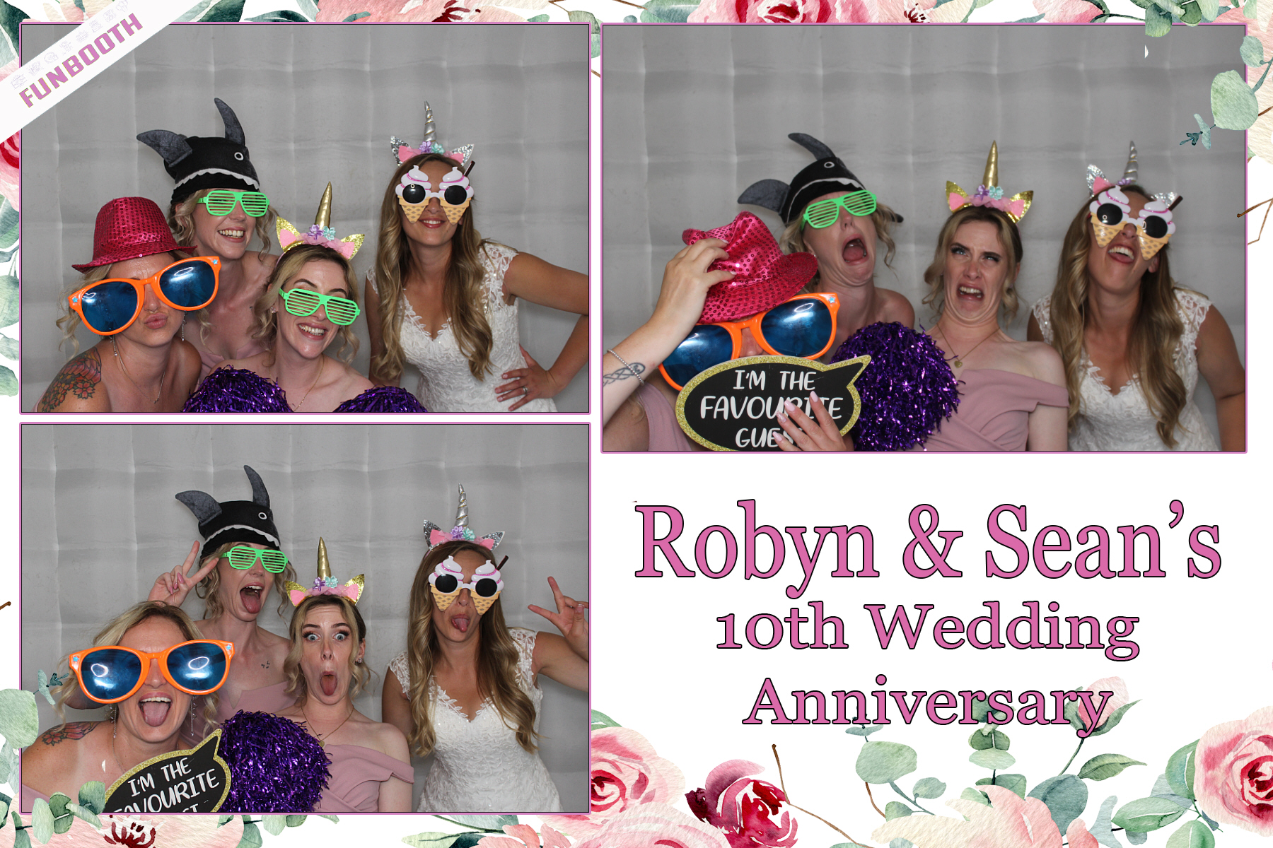 Robyn & Sean's 10th Wedding Anniversary | View more photos from the event at gallery.funbooth.uk.com/u/FunboothLTD1/Robyn-Seans-10th-Wedding-Anniversary
