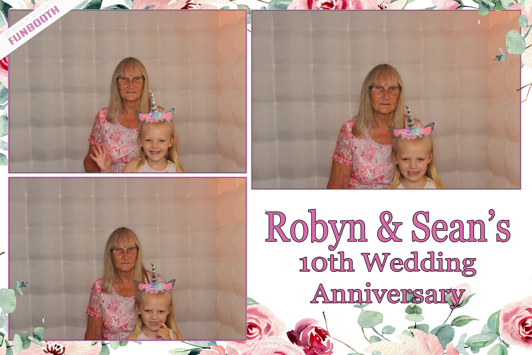 Robyn & Sean's 10th Wedding Anniversary | View more photos from the event at gallery.funbooth.uk.com/u/FunboothLTD1/Robyn-Seans-10th-Wedding-Anniversary