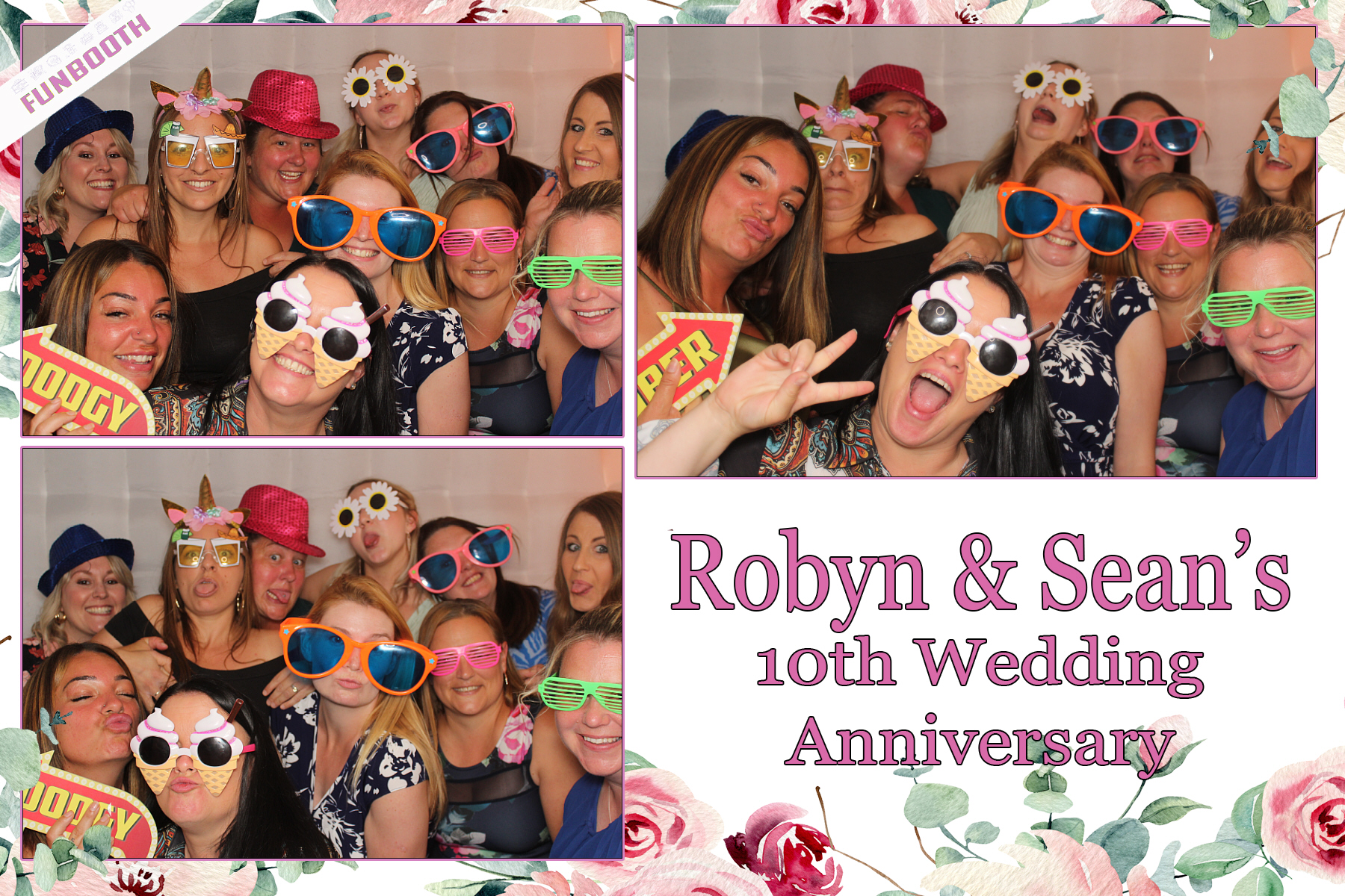 Robyn & Sean's 10th Wedding Anniversary | View more photos from the event at gallery.funbooth.uk.com/u/FunboothLTD1/Robyn-Seans-10th-Wedding-Anniversary