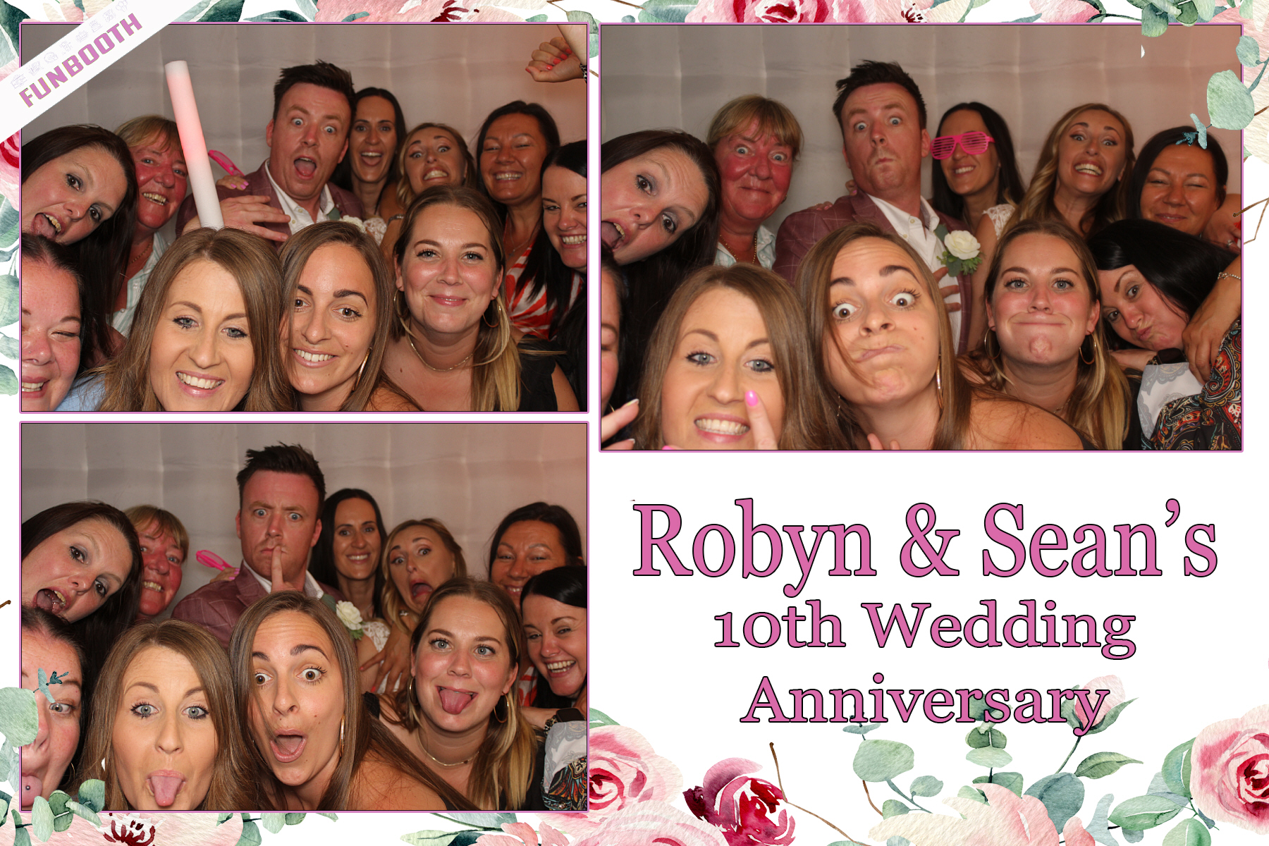 Robyn & Sean's 10th Wedding Anniversary | View more photos from the event at gallery.funbooth.uk.com/u/FunboothLTD1/Robyn-Seans-10th-Wedding-Anniversary