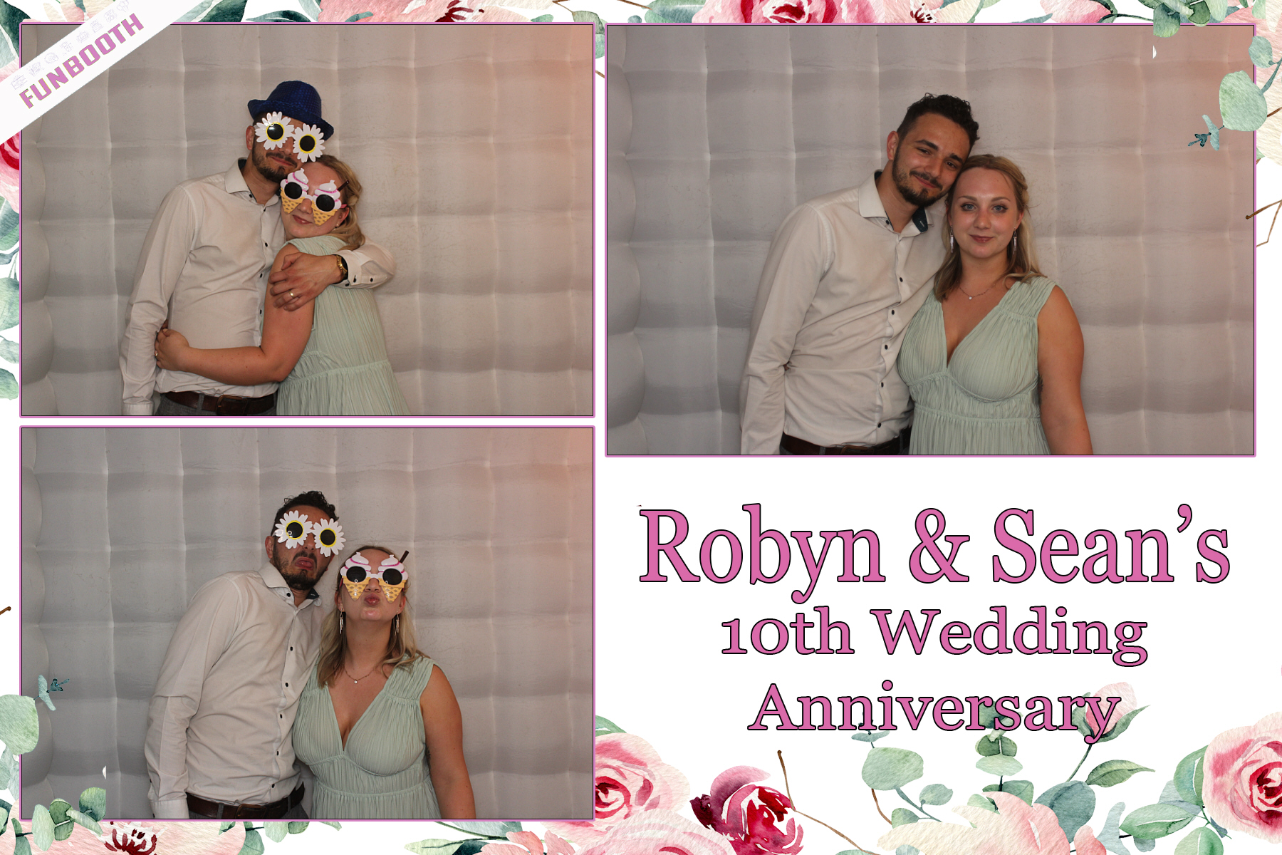 Robyn & Sean's 10th Wedding Anniversary | View more photos from the event at gallery.funbooth.uk.com/u/FunboothLTD1/Robyn-Seans-10th-Wedding-Anniversary