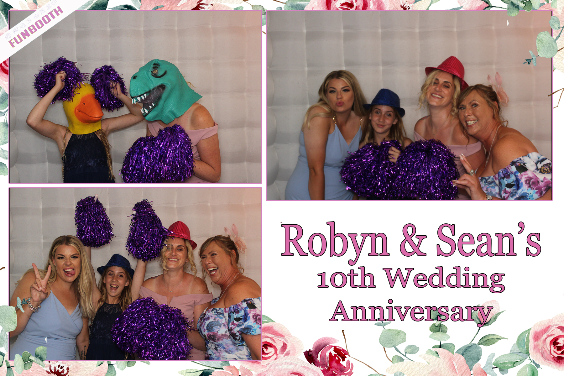 Robyn & Sean's 10th Wedding Anniversary | View more photos from the event at gallery.funbooth.uk.com/u/FunboothLTD1/Robyn-Seans-10th-Wedding-Anniversary