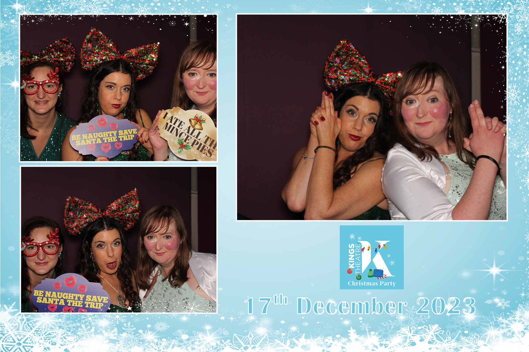 The King's Christmas Party 2023 | View more photos from the event at gallery.funbooth.uk.com/u/FunboothLTD1/The-Kings-Christmas-Party-2023