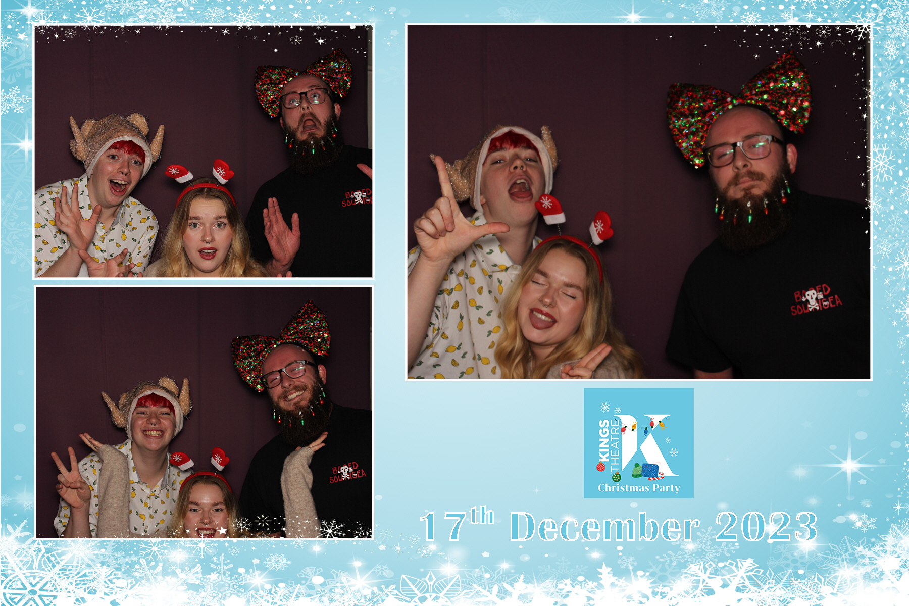 The King's Christmas Party 2023 | View more photos from the event at gallery.funbooth.uk.com/u/FunboothLTD1/The-Kings-Christmas-Party-2023