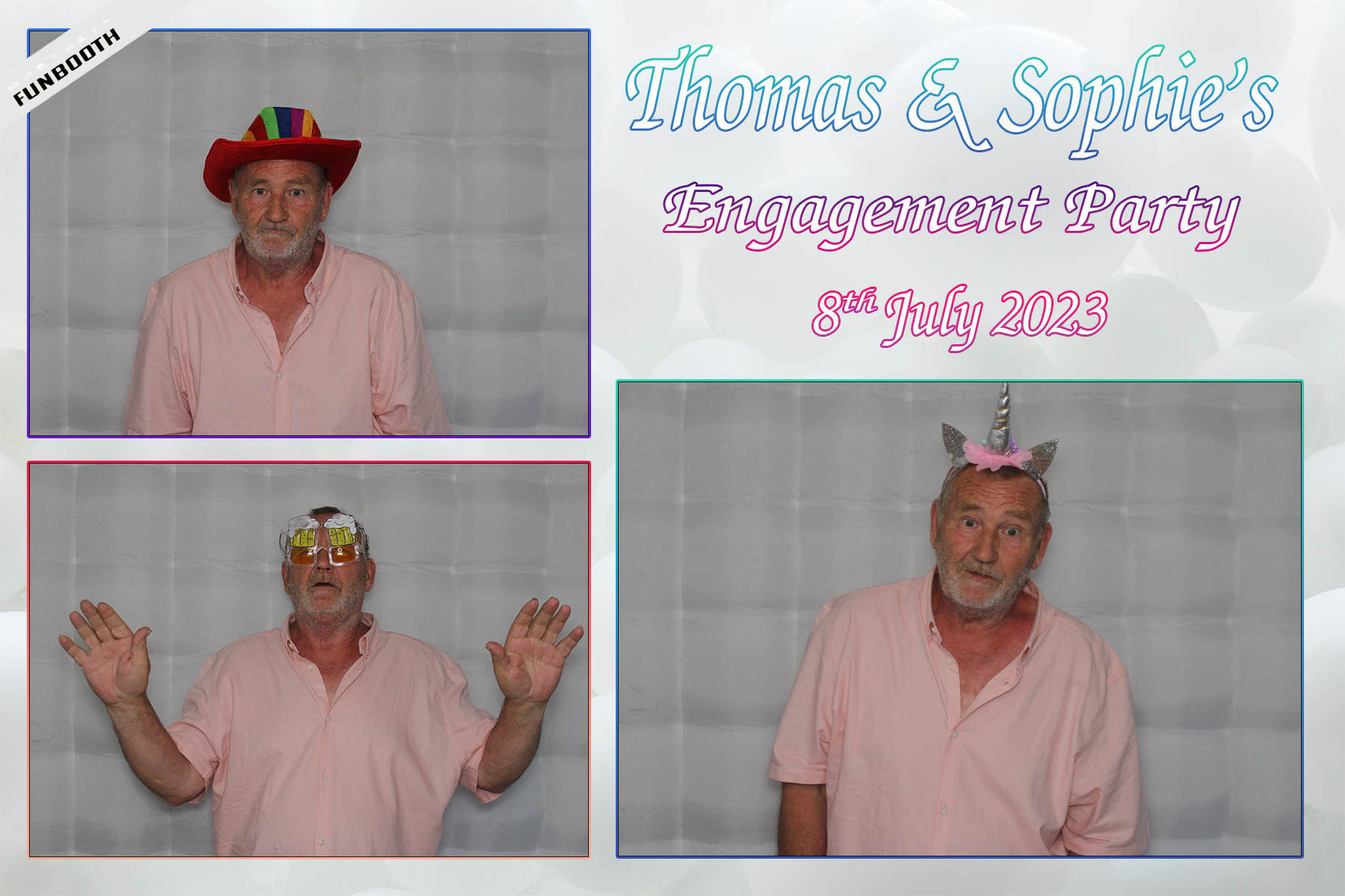 Thomas & Sophie's Engagement Party | View more photos from the event at gallery.funbooth.uk.com/u/FunboothLTD1/Thomas-Sophies-Engagement-Party