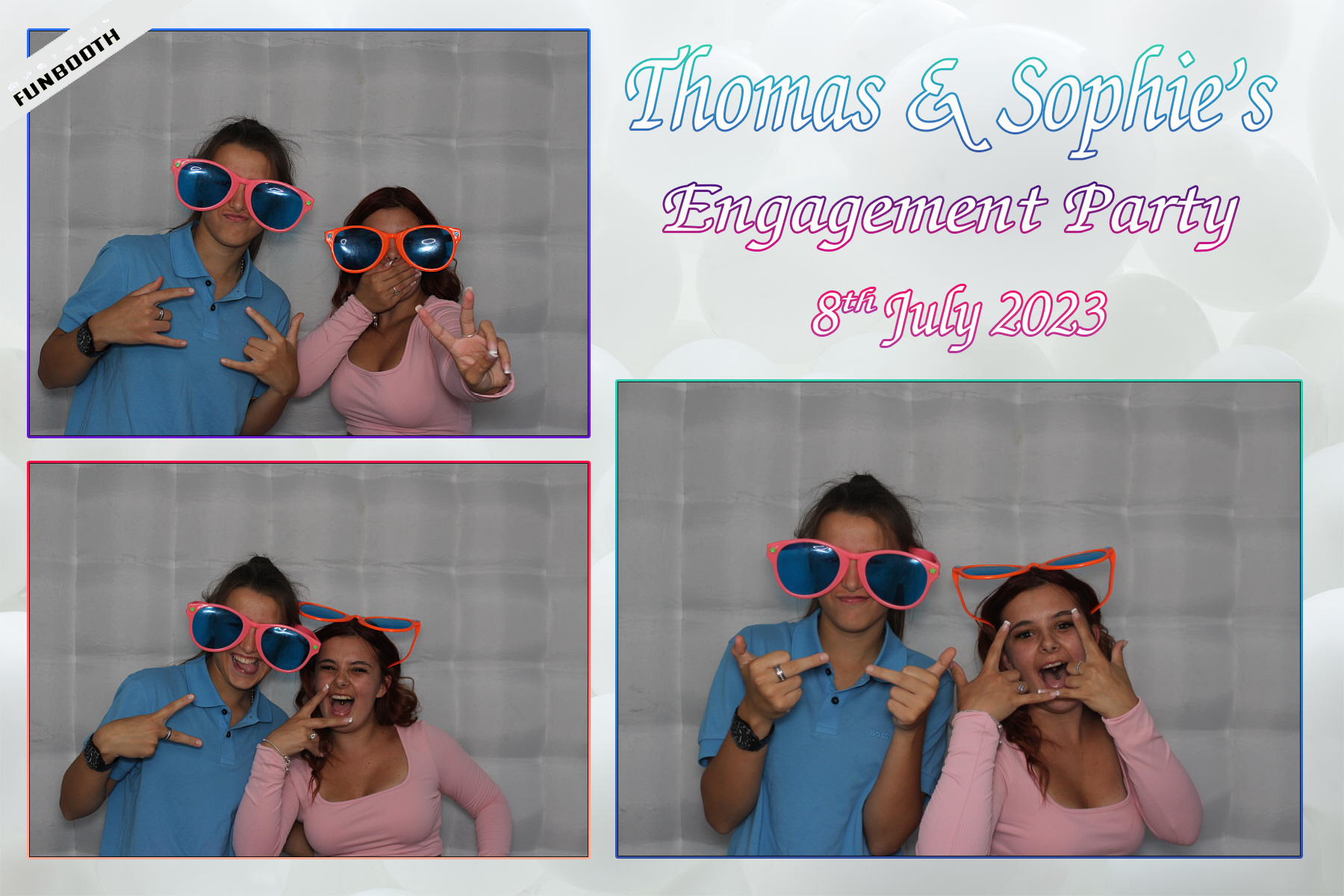 Thomas & Sophie's Engagement Party | View more photos from the event at gallery.funbooth.uk.com/u/FunboothLTD1/Thomas-Sophies-Engagement-Party