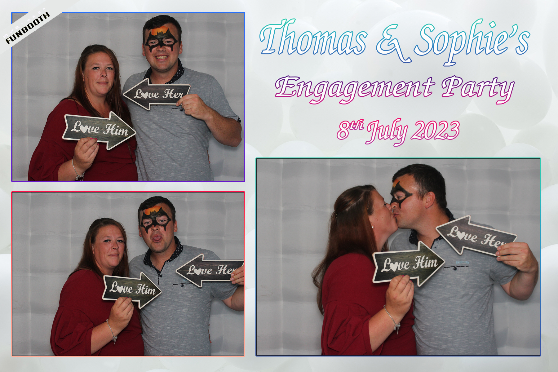 Thomas & Sophie's Engagement Party | View more photos from the event at gallery.funbooth.uk.com/u/FunboothLTD1/Thomas-Sophies-Engagement-Party