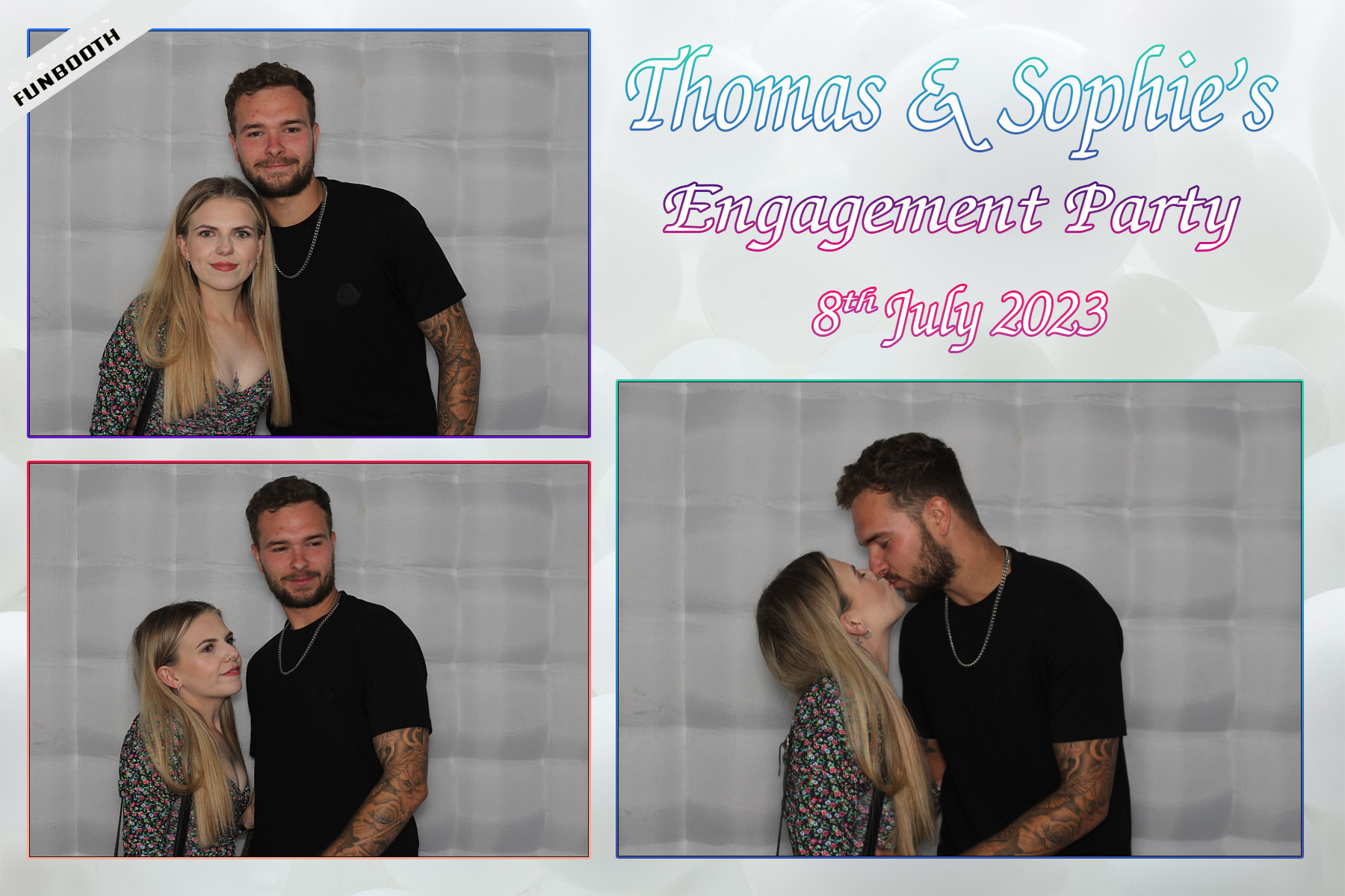 Thomas & Sophie's Engagement Party | View more photos from the event at gallery.funbooth.uk.com/u/FunboothLTD1/Thomas-Sophies-Engagement-Party