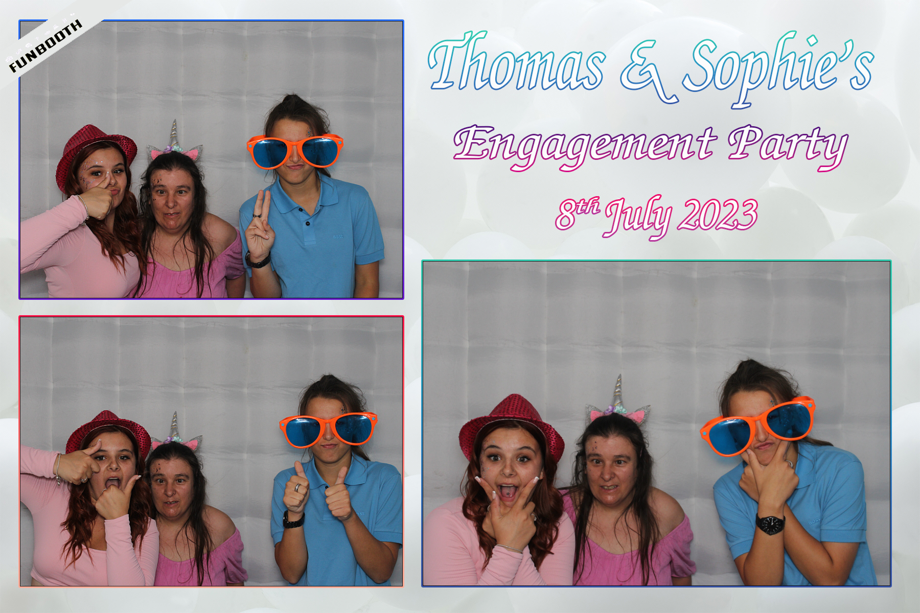 Thomas & Sophie's Engagement Party | View more photos from the event at gallery.funbooth.uk.com/u/FunboothLTD1/Thomas-Sophies-Engagement-Party