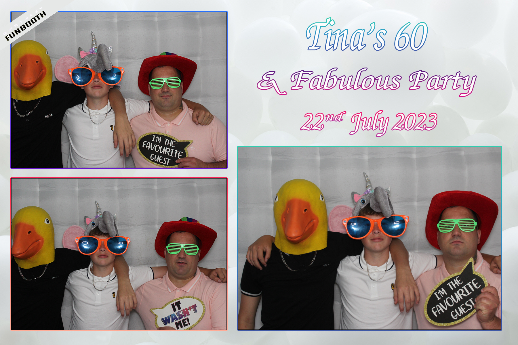 Tina's 60 & Fabulous Party | View more photos from the event at gallery.funbooth.uk.com/u/FunboothLTD1/Tinas-60-Fabulous-Party